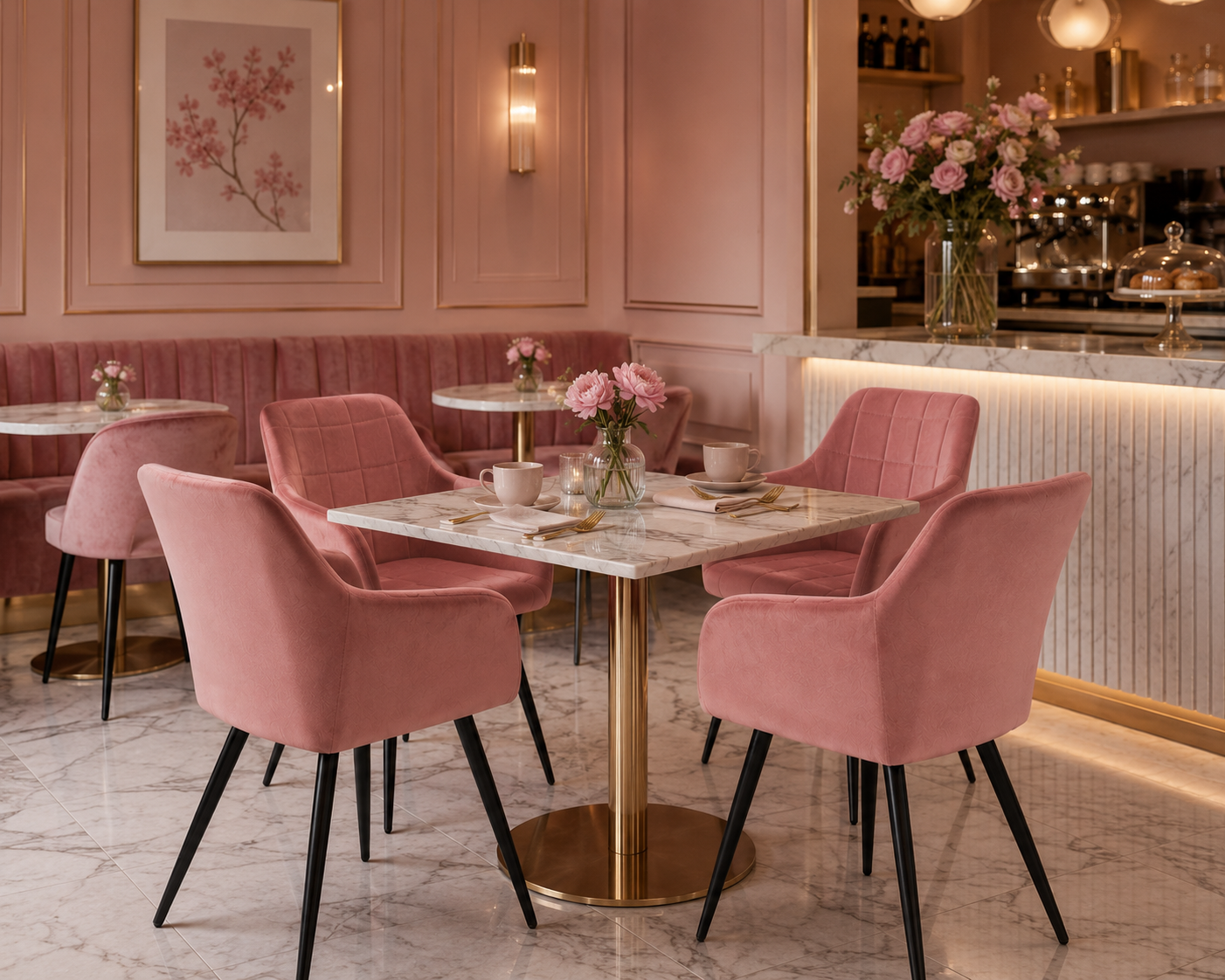 Camden Velvet Dining Chair
