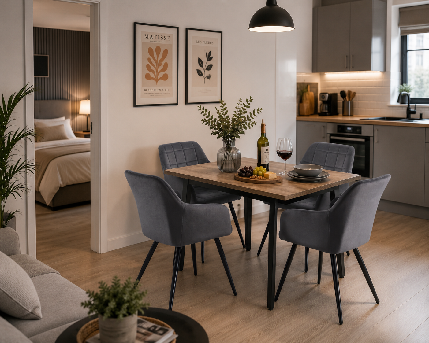 Camden Velvet Dining Chair