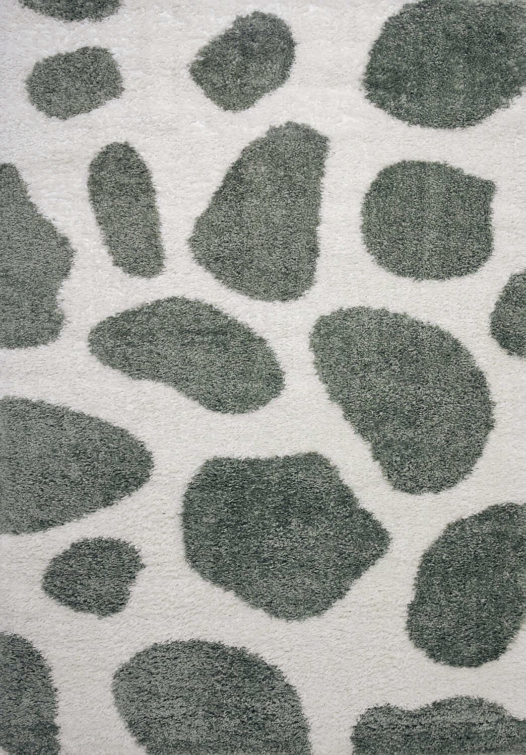 Moodi Shaggy Green Erosan Rug - PN Home