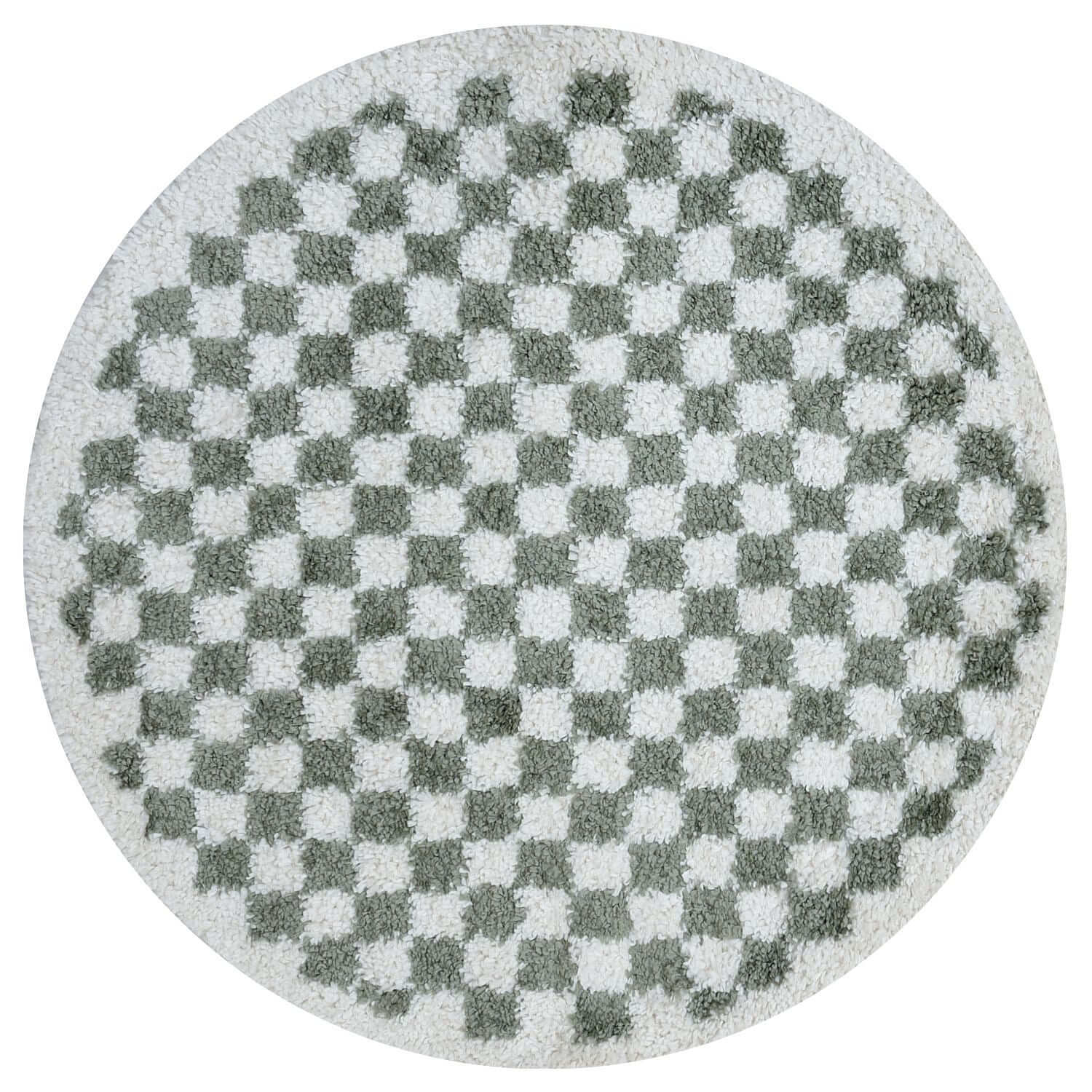 Moodi Shaggy Green Lunel Rug - PN Home
