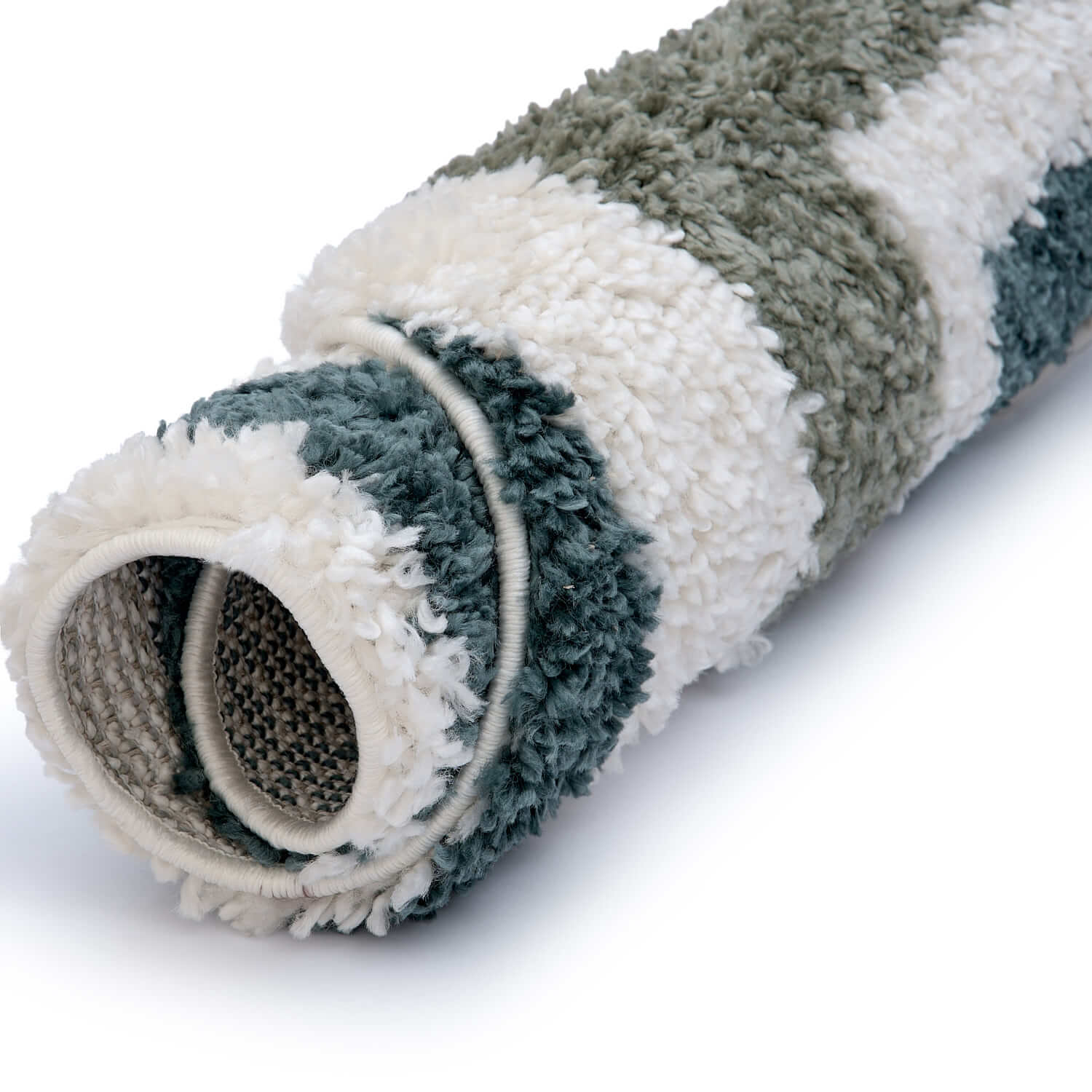 Moodi Shaggy Green Marina Rug - PN Home