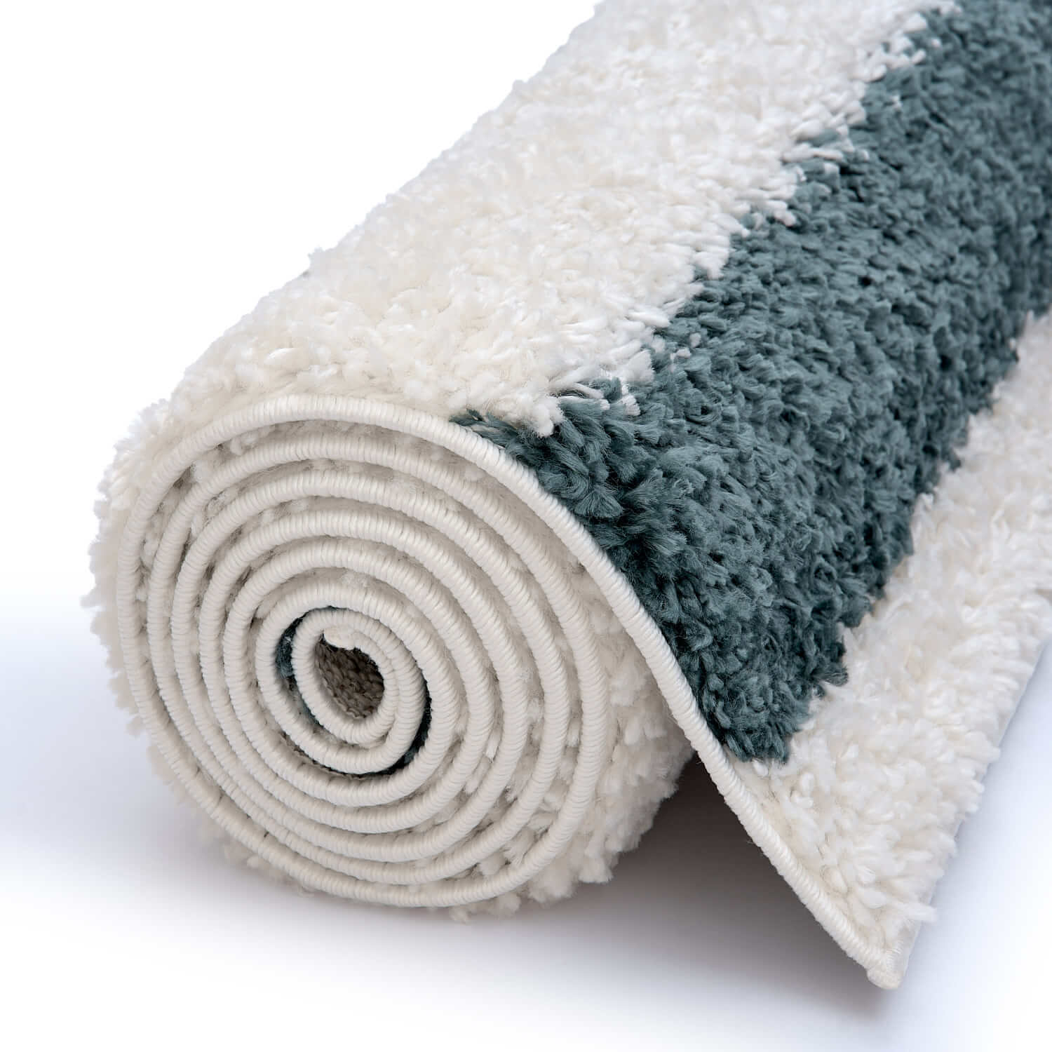 Moodi Shaggy Green Marina Rug - PN Home