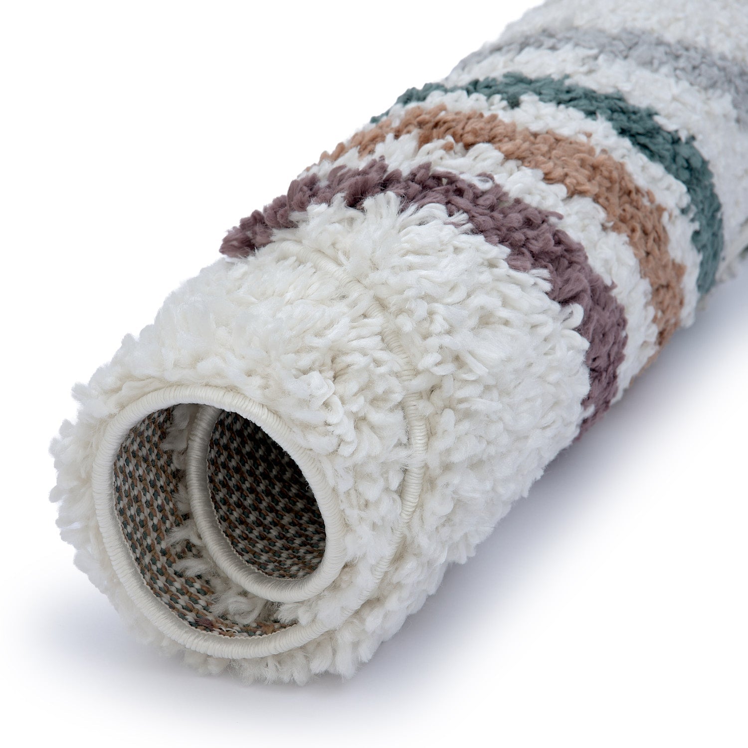 Moodi Shaggy Multicolour Raincat Rug - PN Home