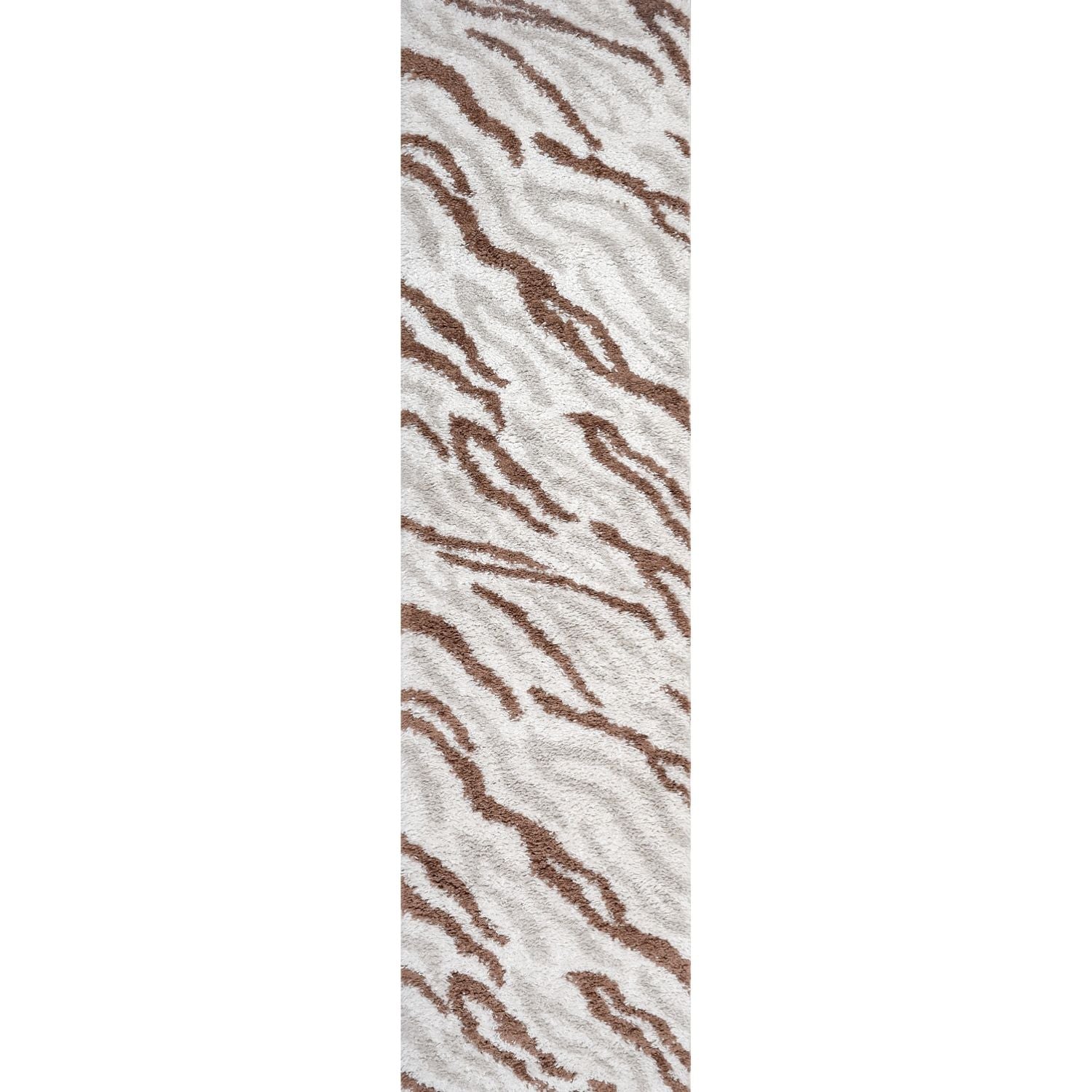 Moodi Shaggy Cream/Terra Savara Rug - PN Home