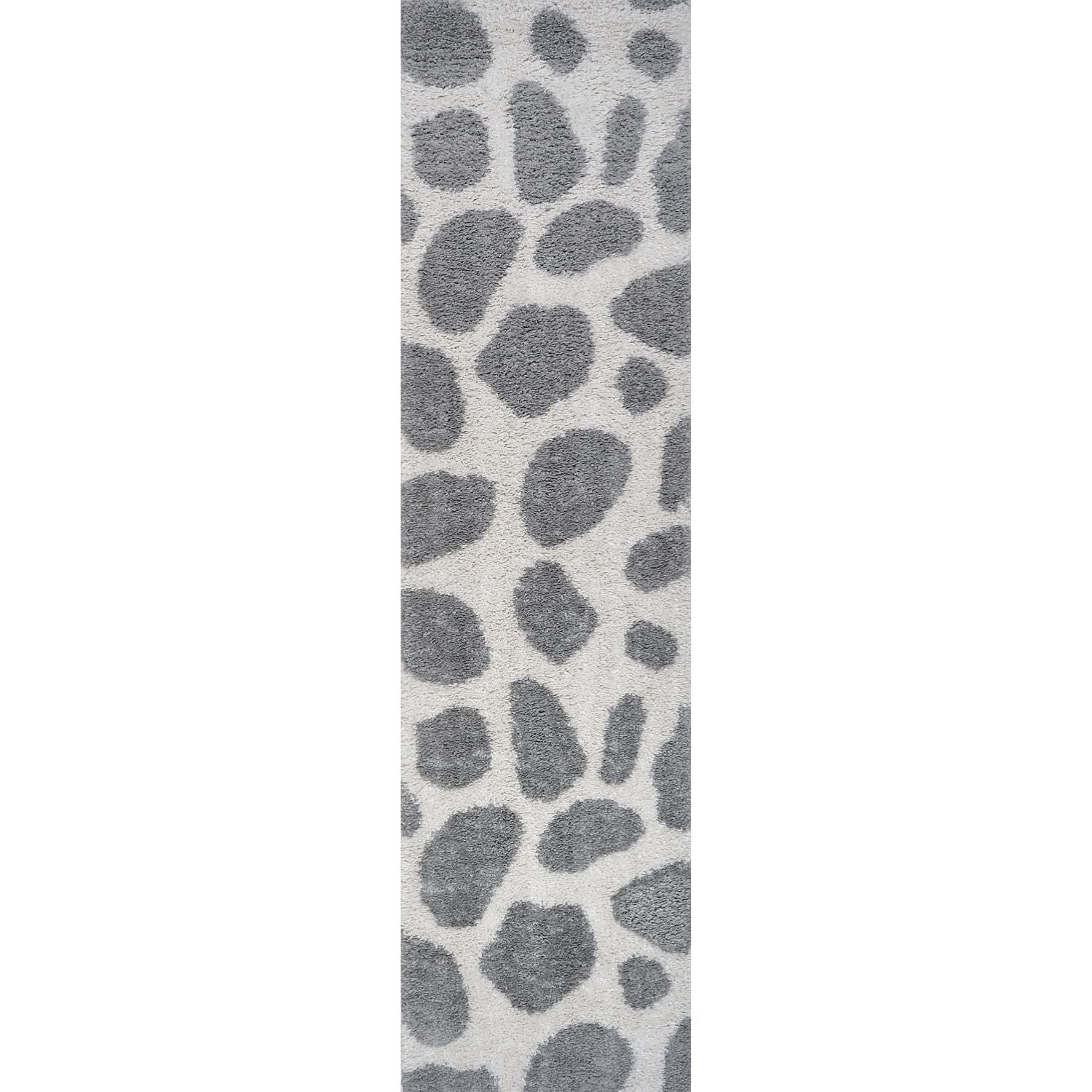 Moodi Shaggy Grey Tarn Rug - PN Home