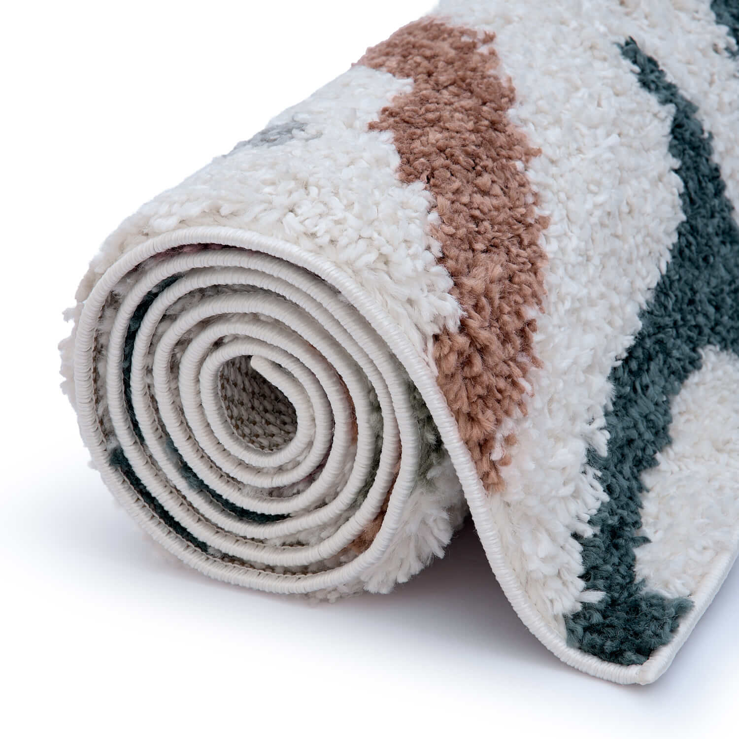 Moodi Shaggy Multicolour Tidecrest Rug - PN Home