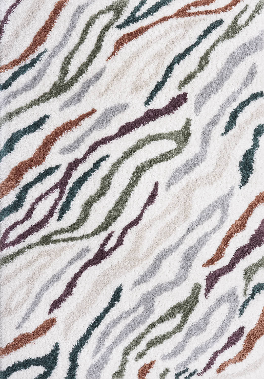 Moodi Shaggy Multicolour Tidecrest Rug - PN Home