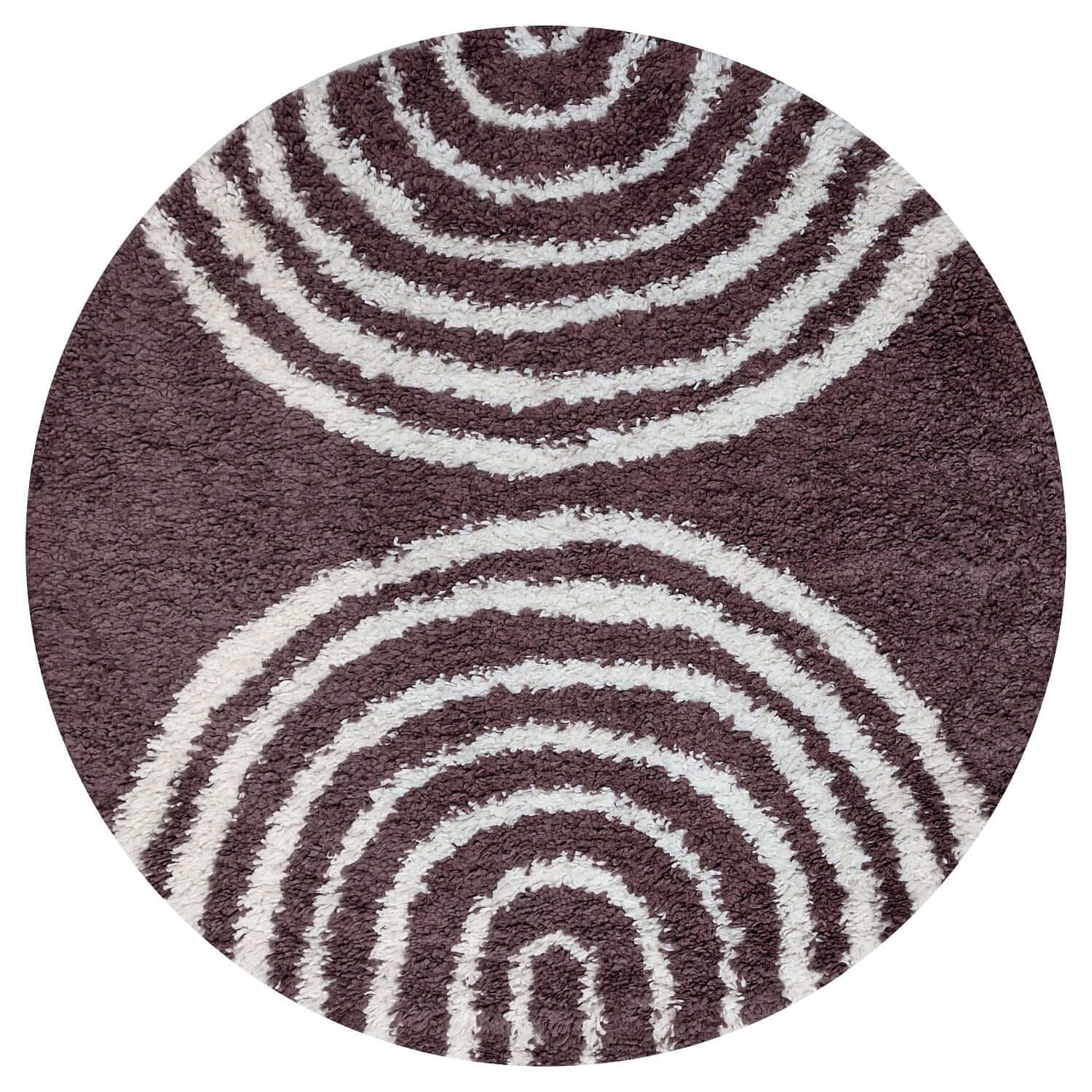 Moodi Shaggy Purple Velvetine Rug - PN Home