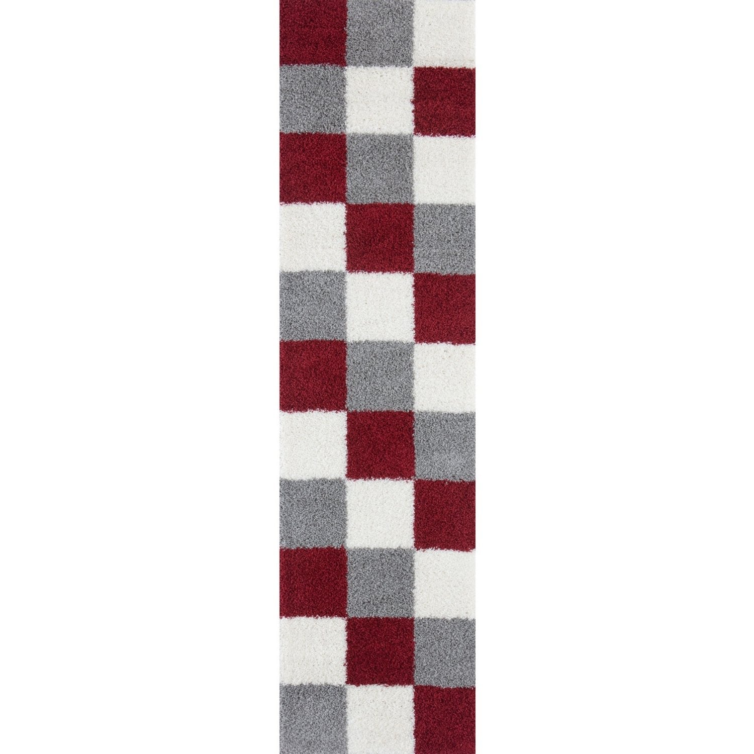 Myshaggy Geometric Red Rug - PN Home