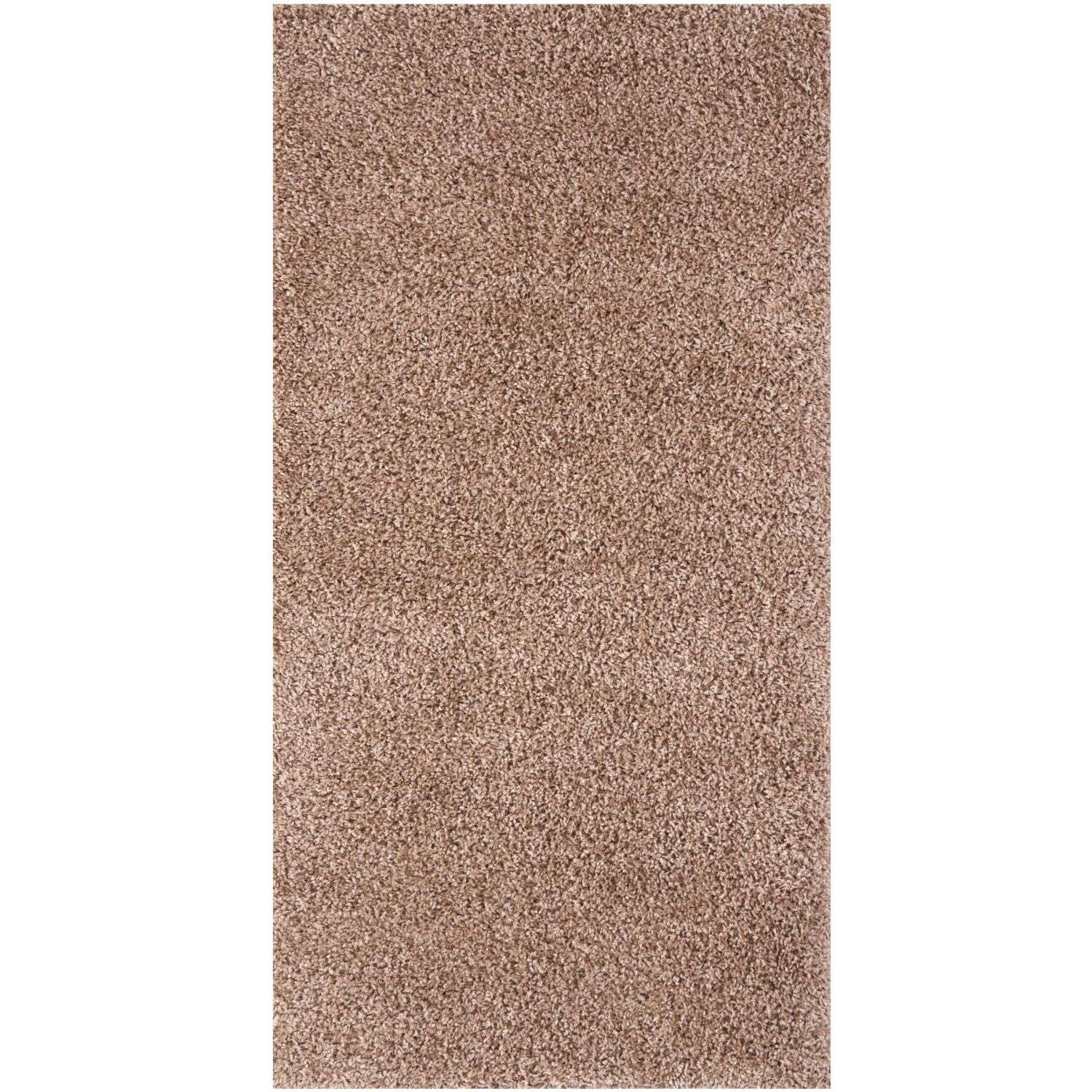 Myshaggy Solid Beige Rug - PN Home