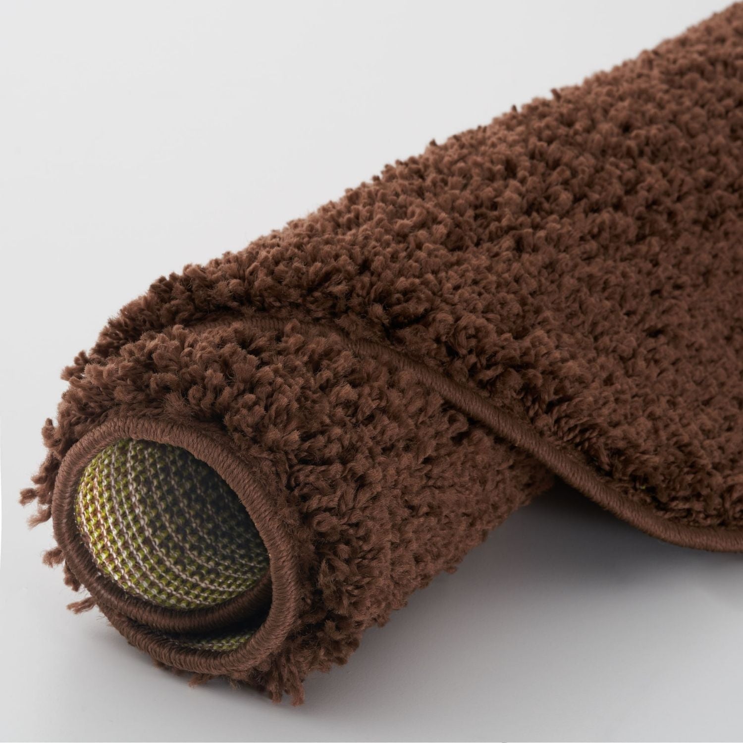 Myshaggy Solid Brown Rug - PN Home