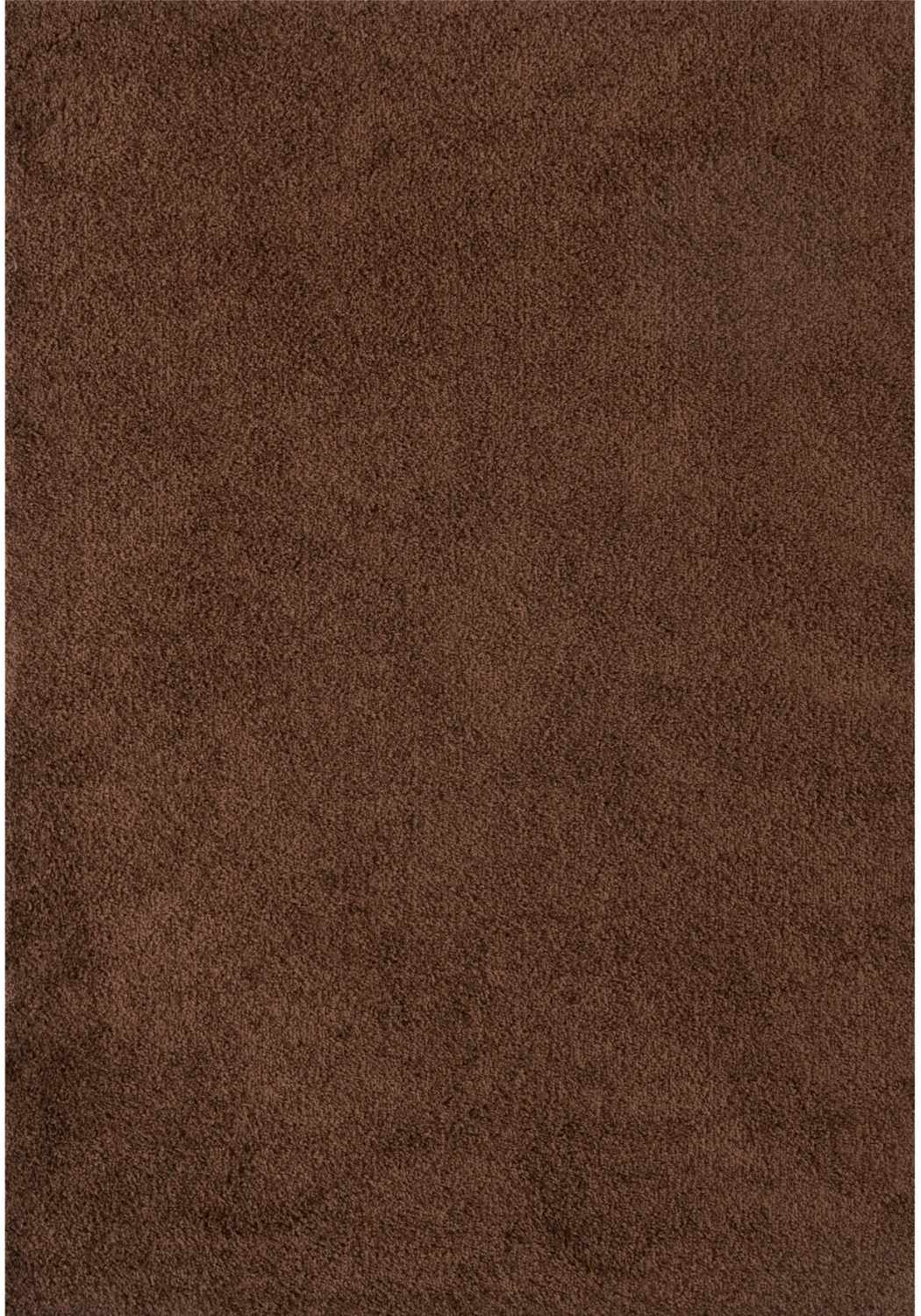 Myshaggy Solid Brown Rug - PN Home