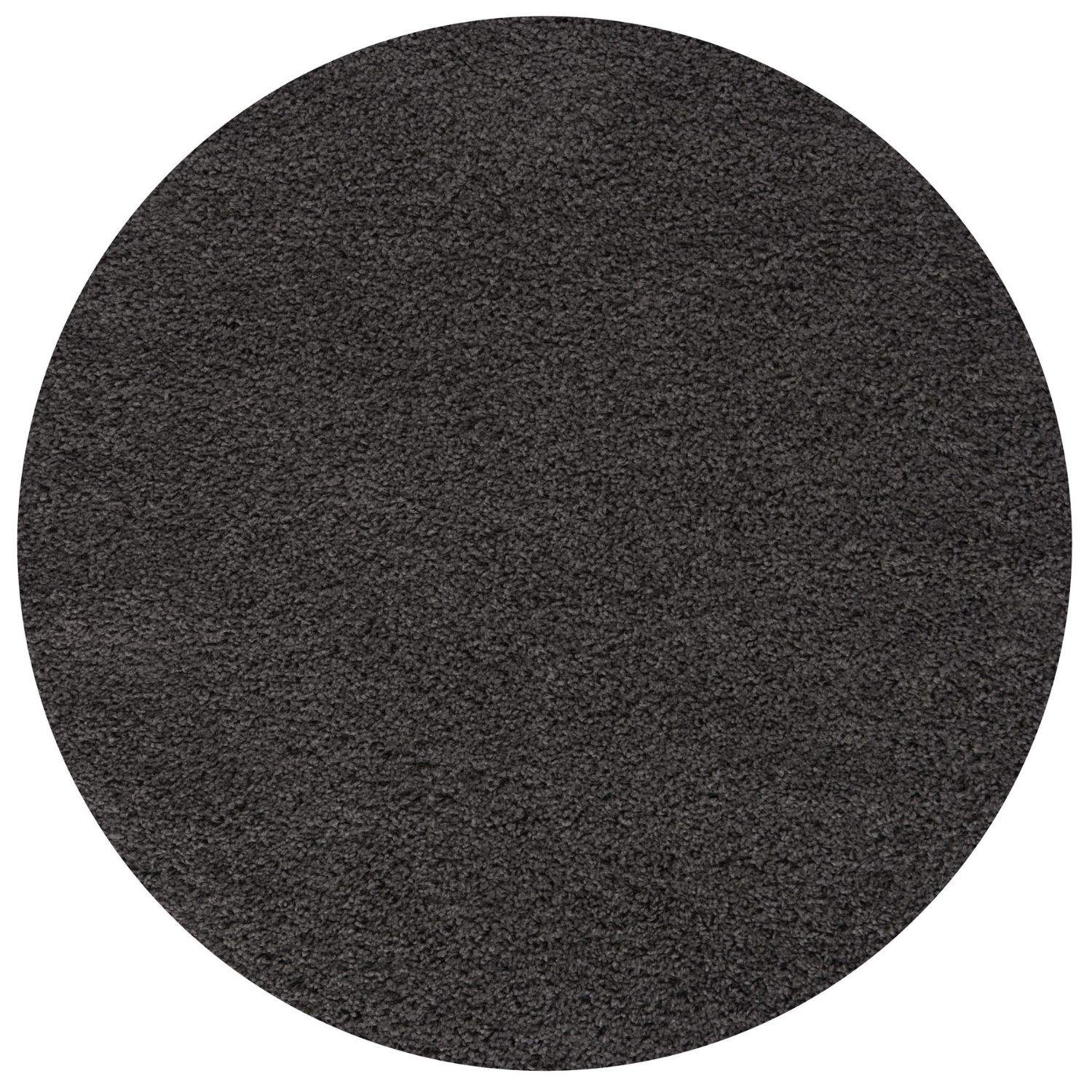 Myshaggy Solid Dark Grey Rug - PN Home