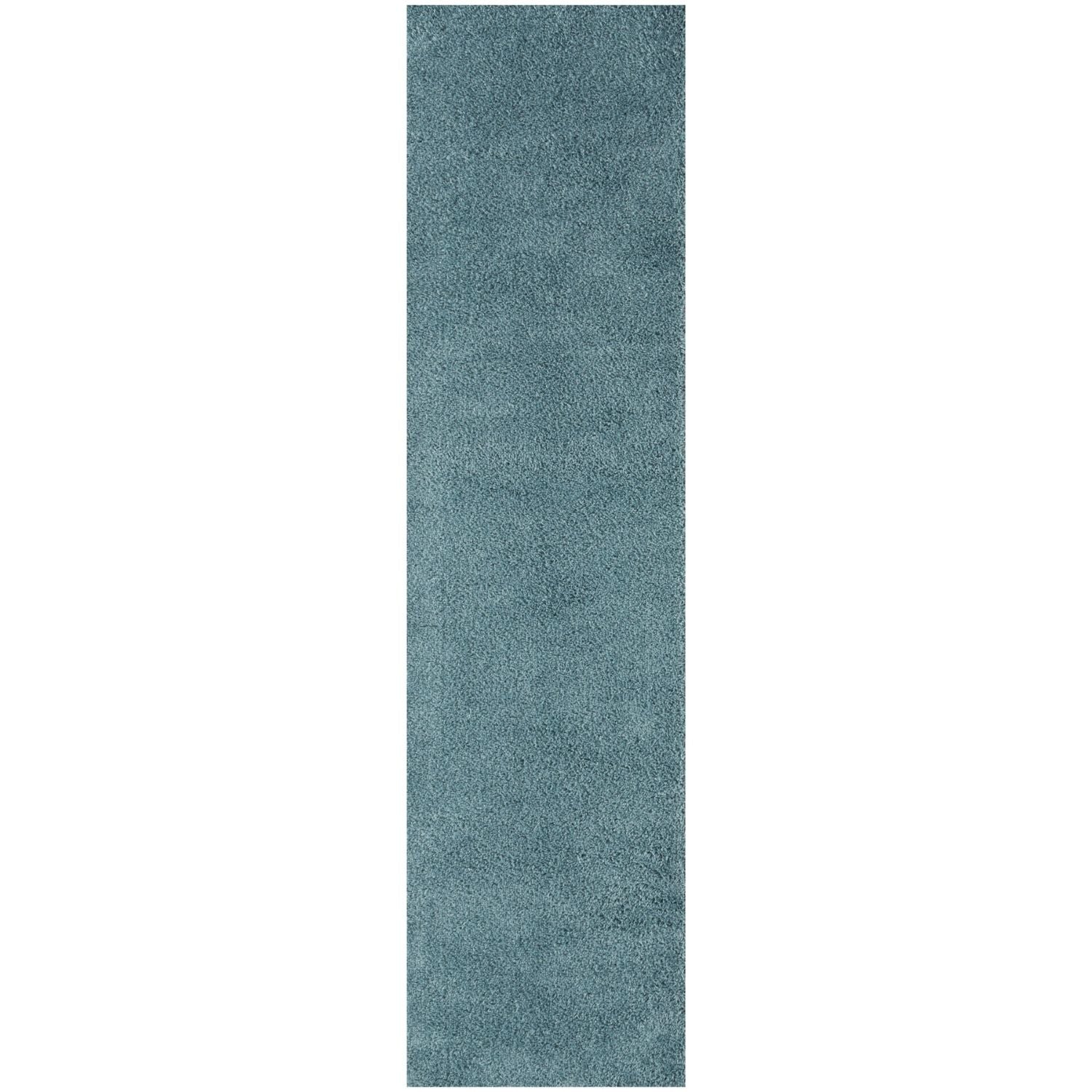 Myshaggy Solid Duck Egg Blue Rug - PN Home