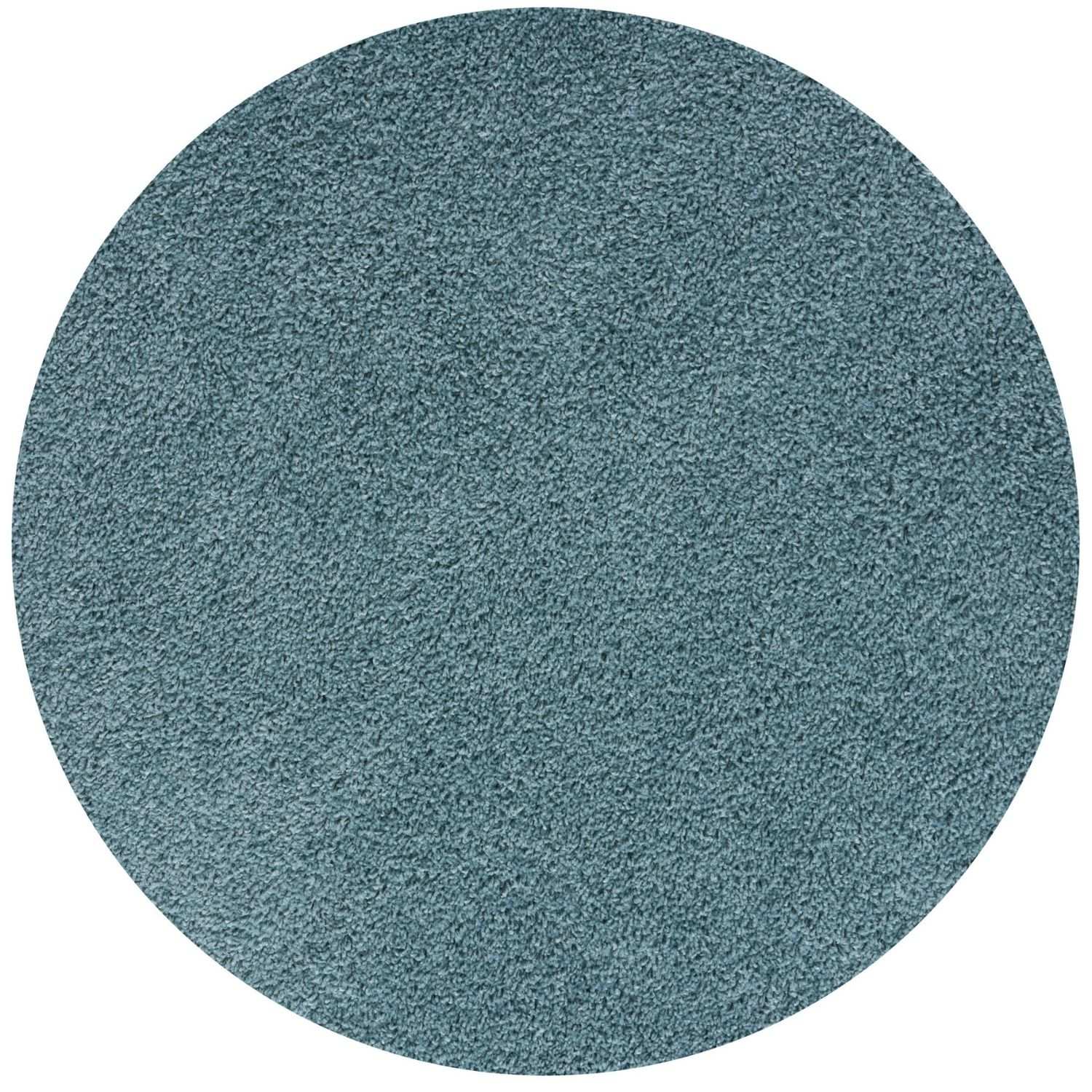Myshaggy Solid Duck Egg Blue Rug - PN Home
