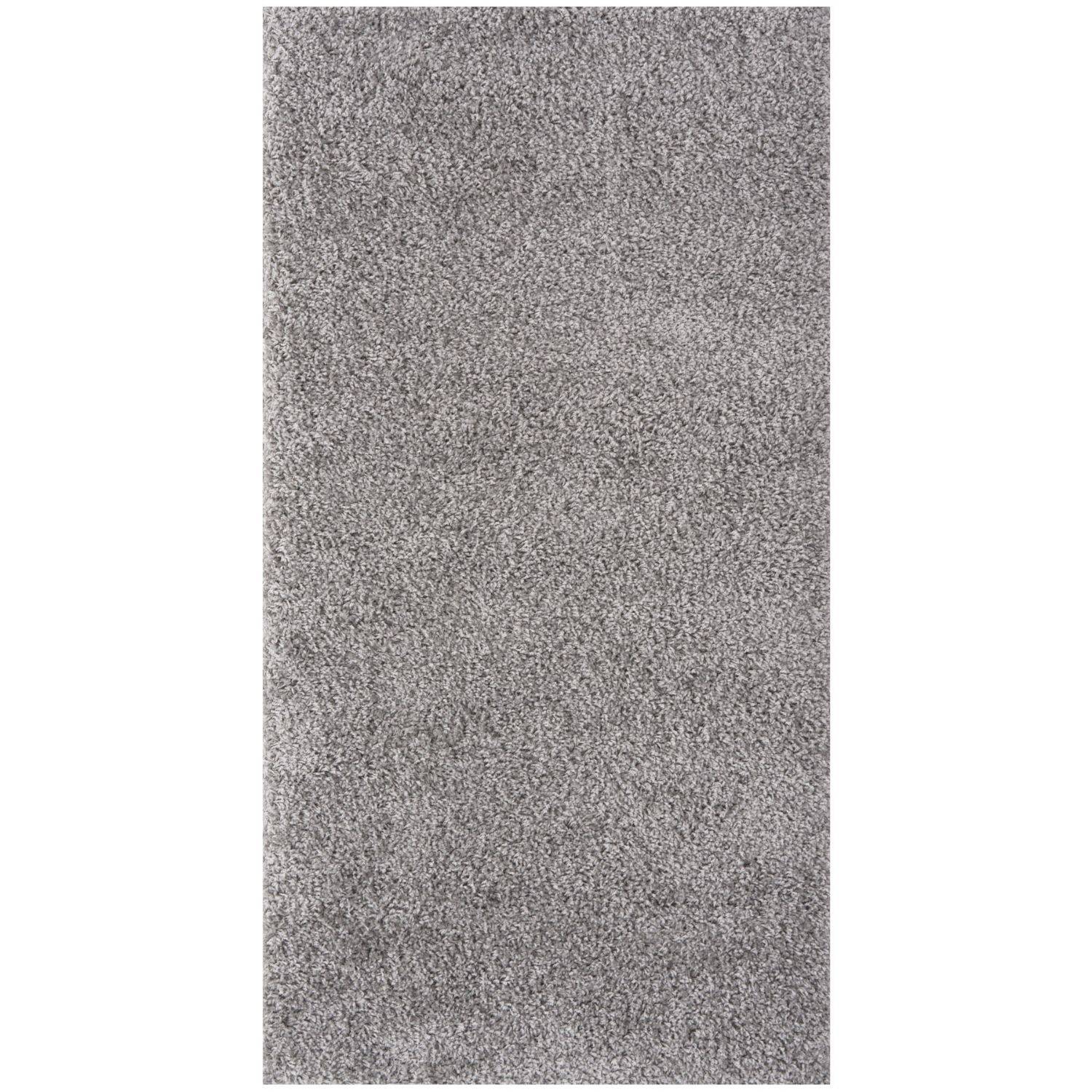 Myshaggy Solid Grey Rug - PN Home