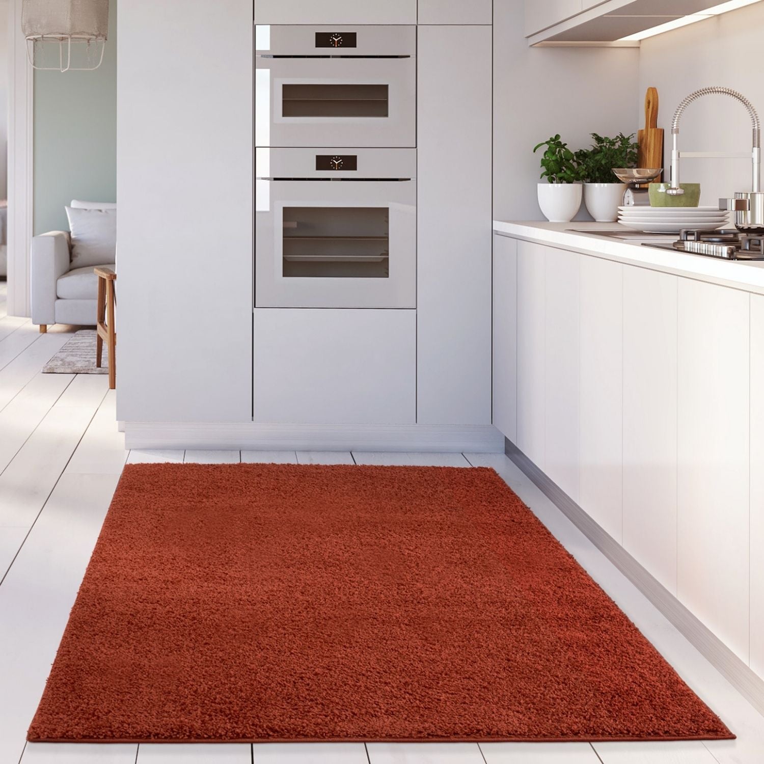 Myshaggy Solid Terra Rug - PN Home