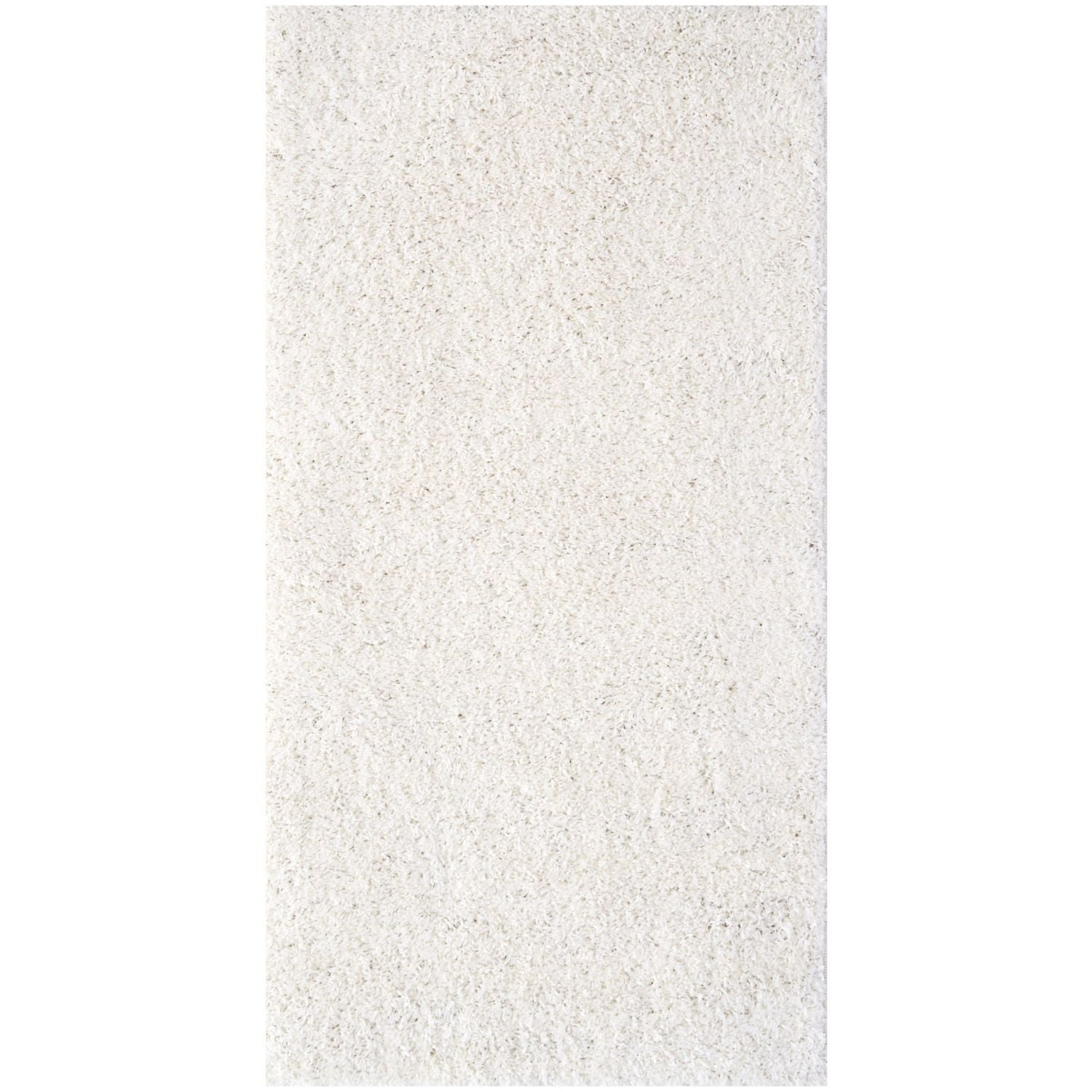 Myshaggy Solid White Rug - PN Home