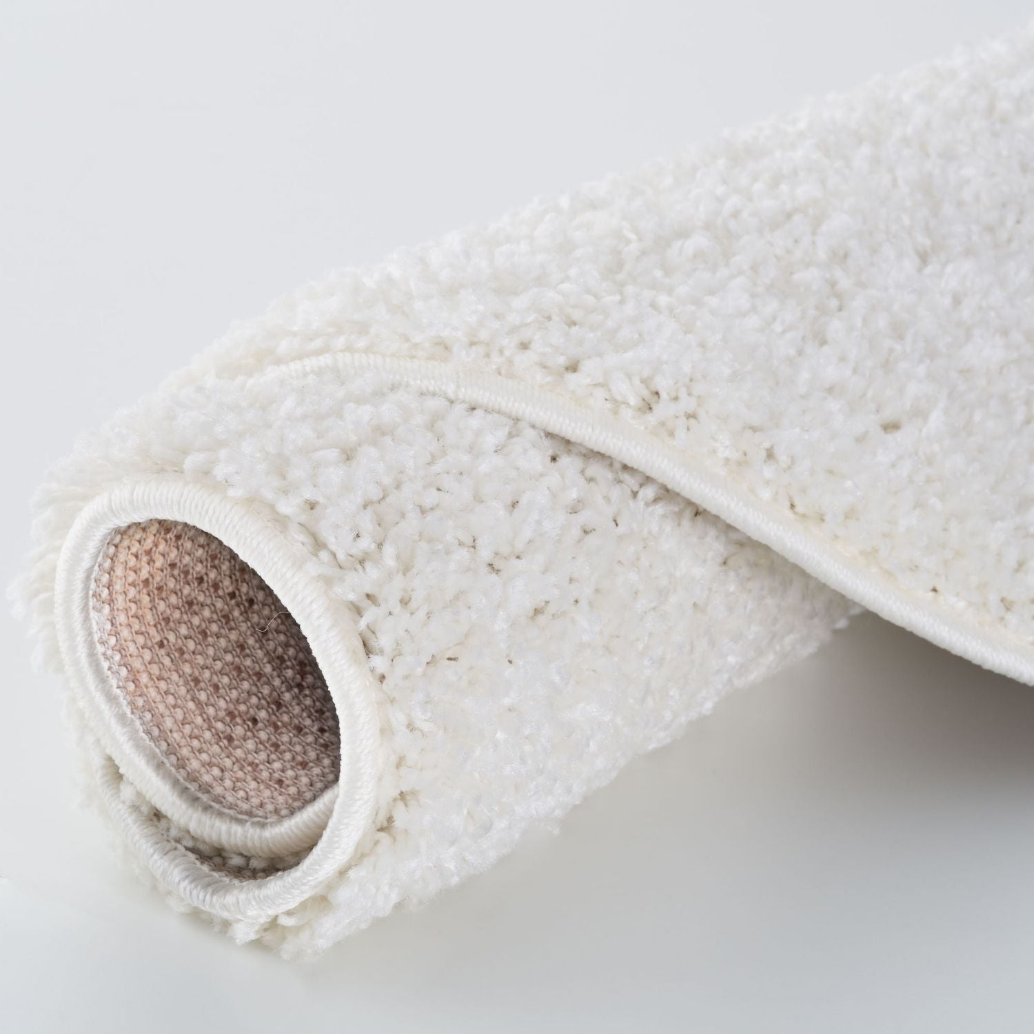 Myshaggy Solid White Rug - PN Home