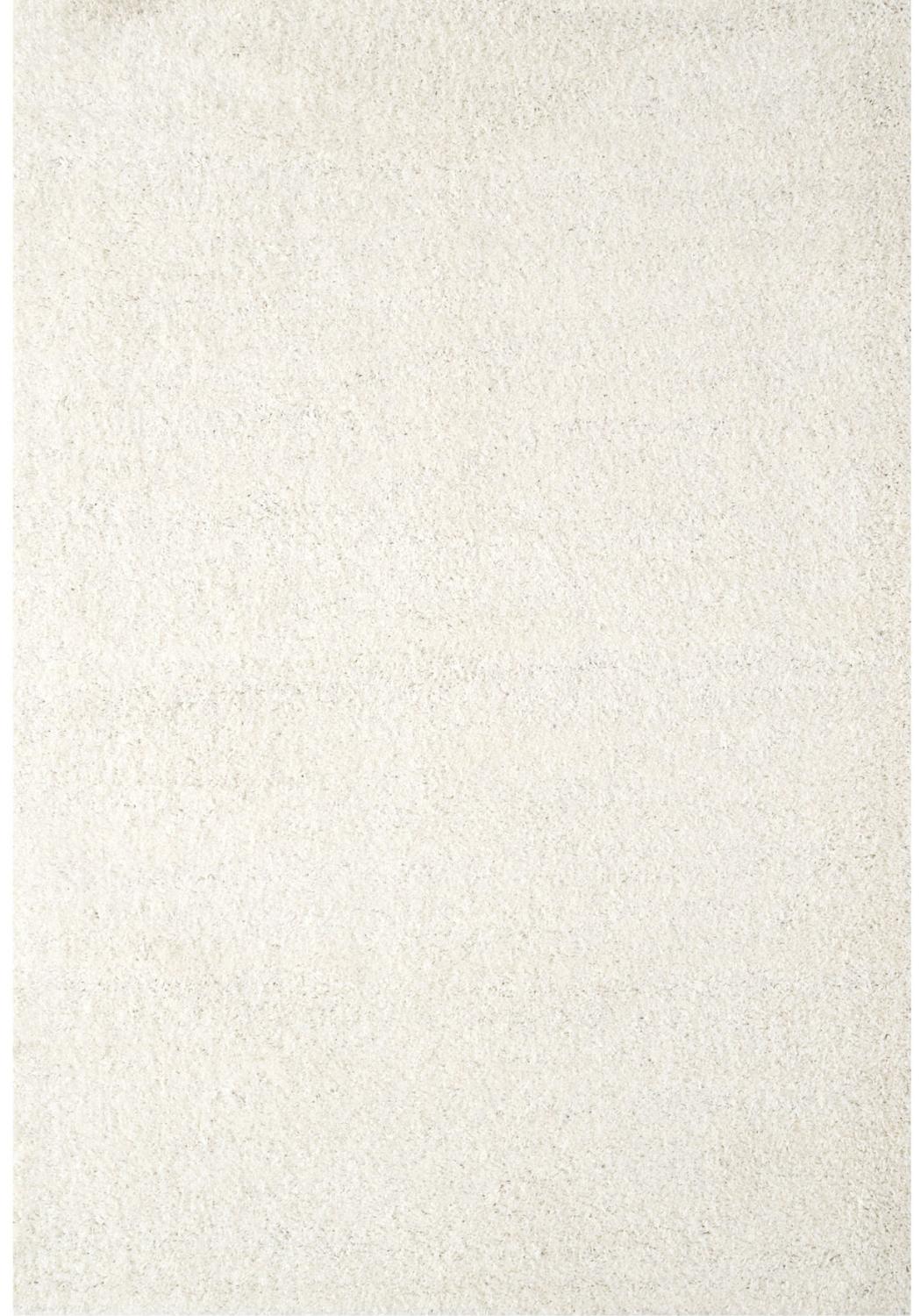 Myshaggy Solid White Rug - PN Home