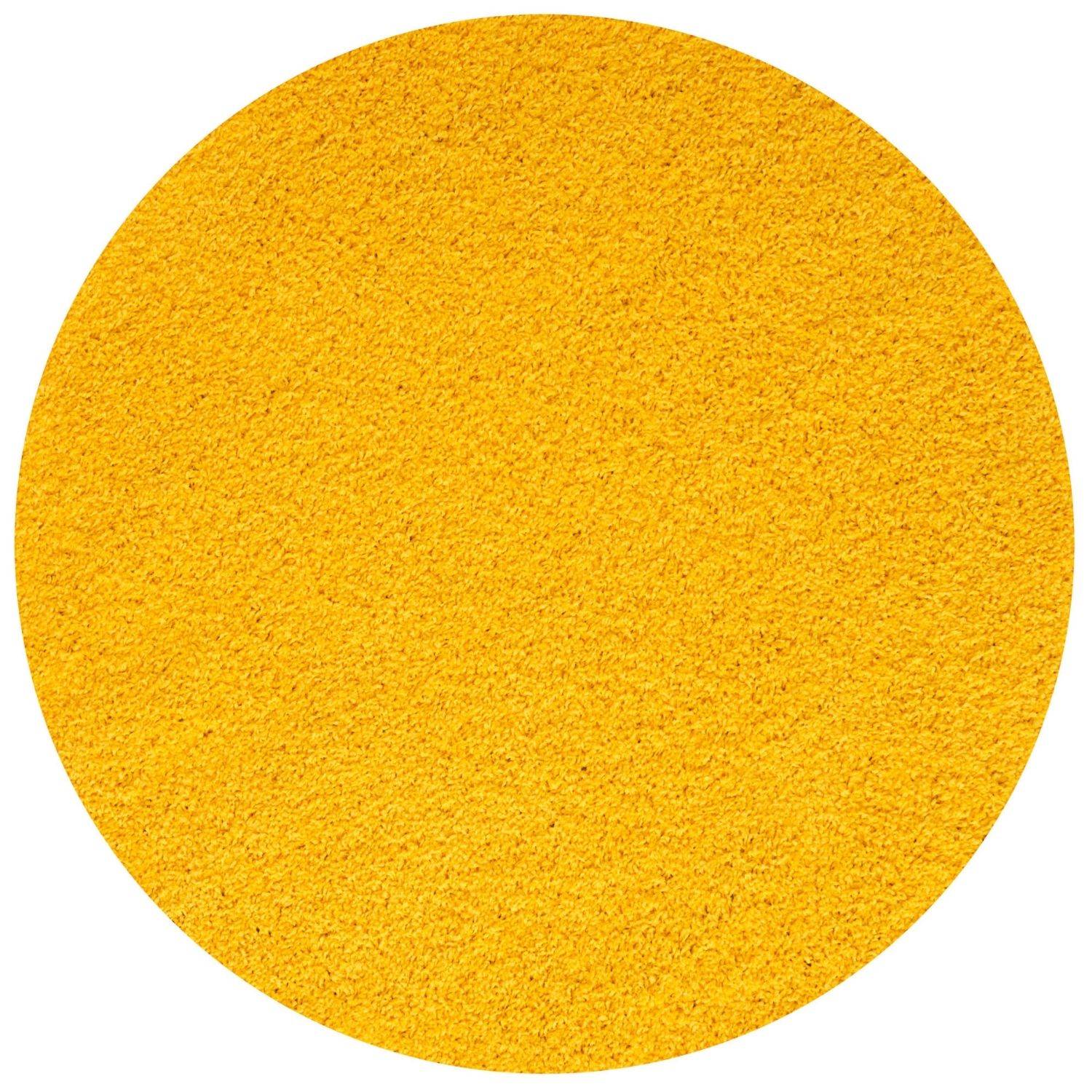Myshaggy Solid Yellow Rug - PN Home