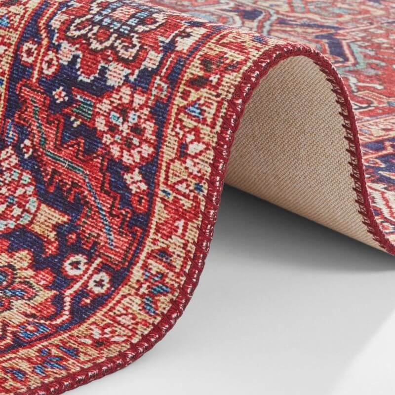 Oriental Amata Rug Red Colour - PN Home