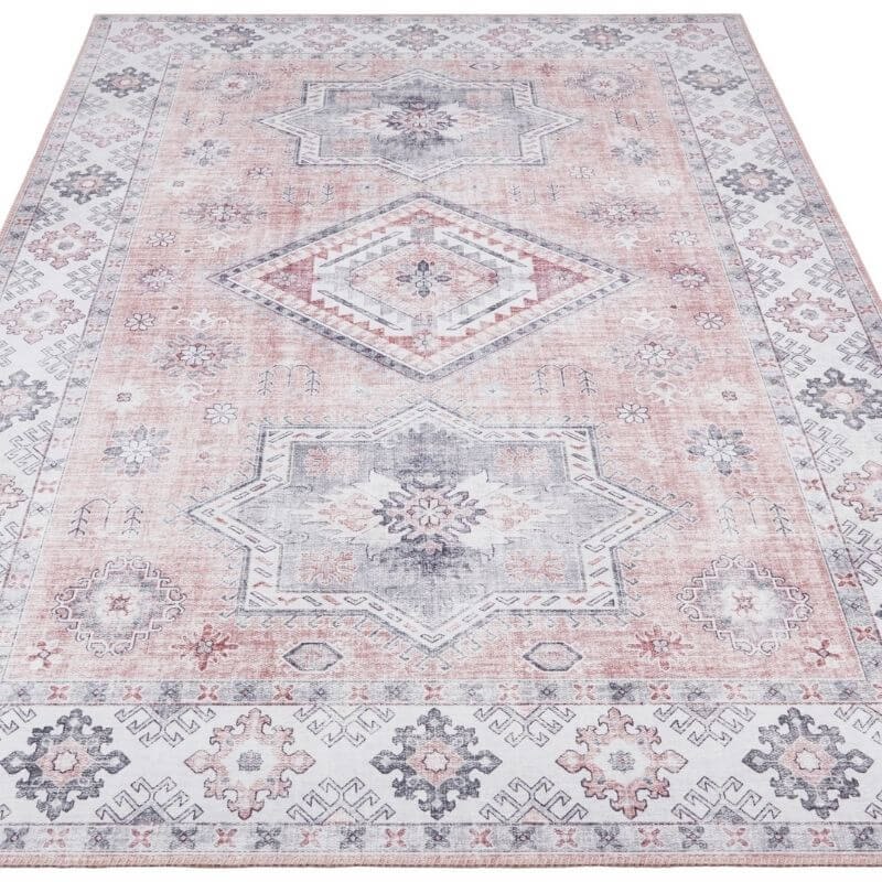 Oriental Gratia Pink Rug - PN Home