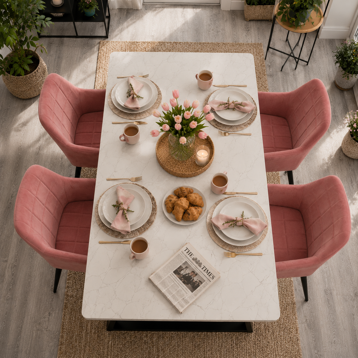 Camden Velvet Dining Chair