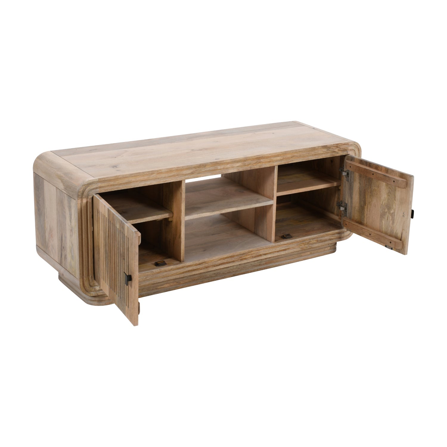 Preston Mango Wood 2 Doors TV Cabinet