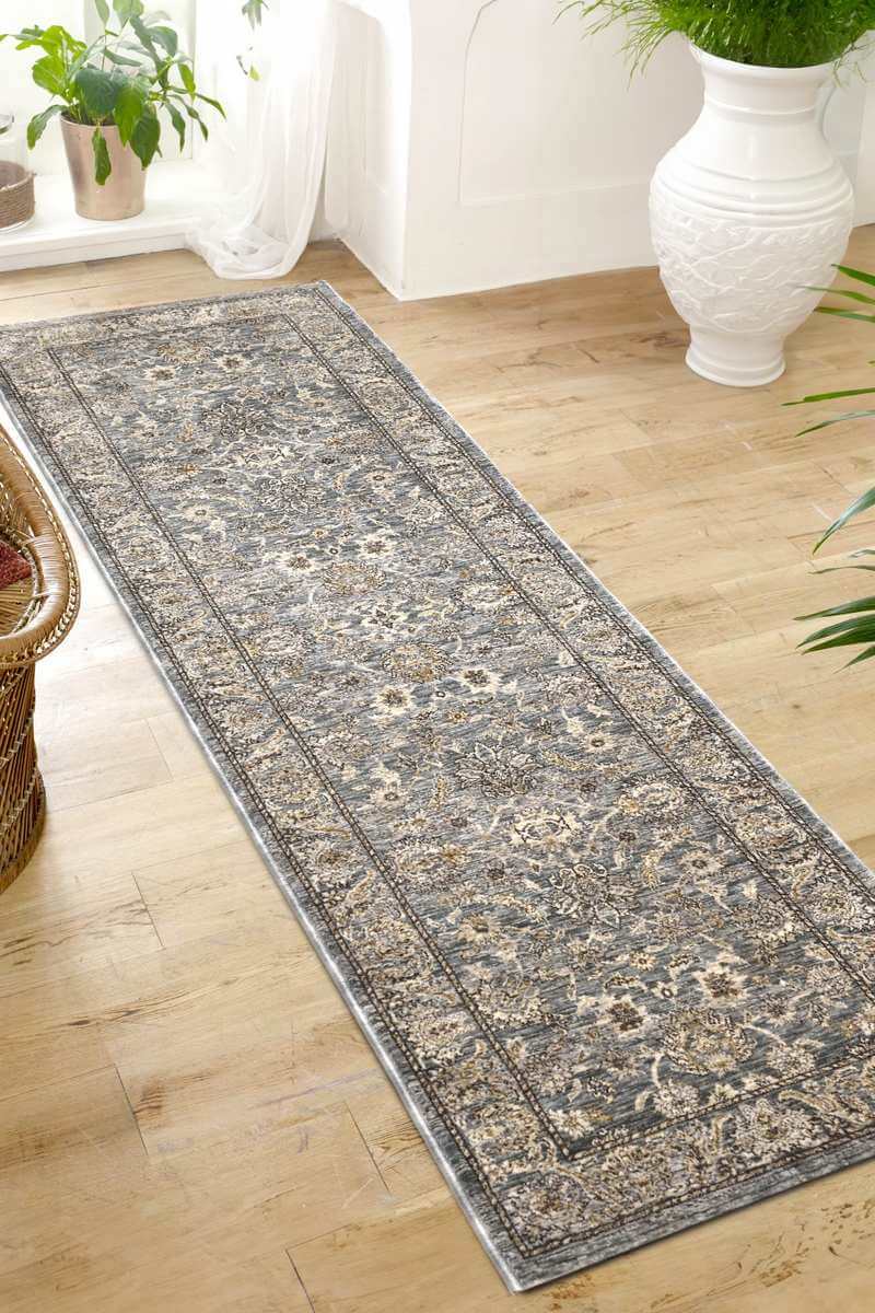 Raja Traditional Rug – Grey Vintage Elegance - PN Home
