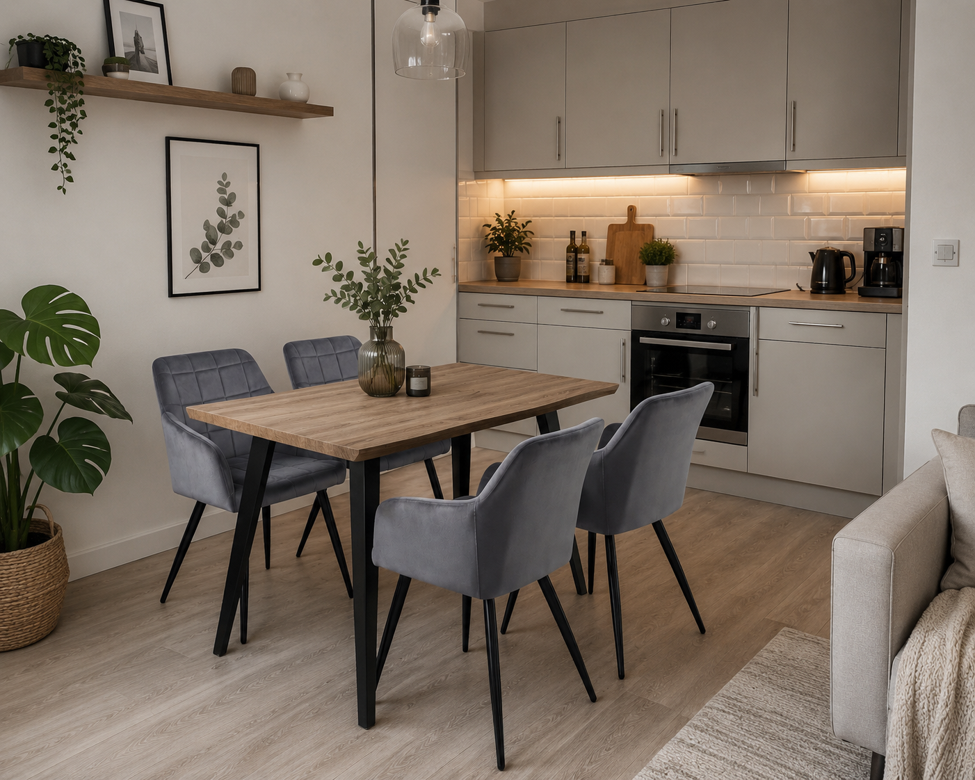 Camden Velvet Dining Chair