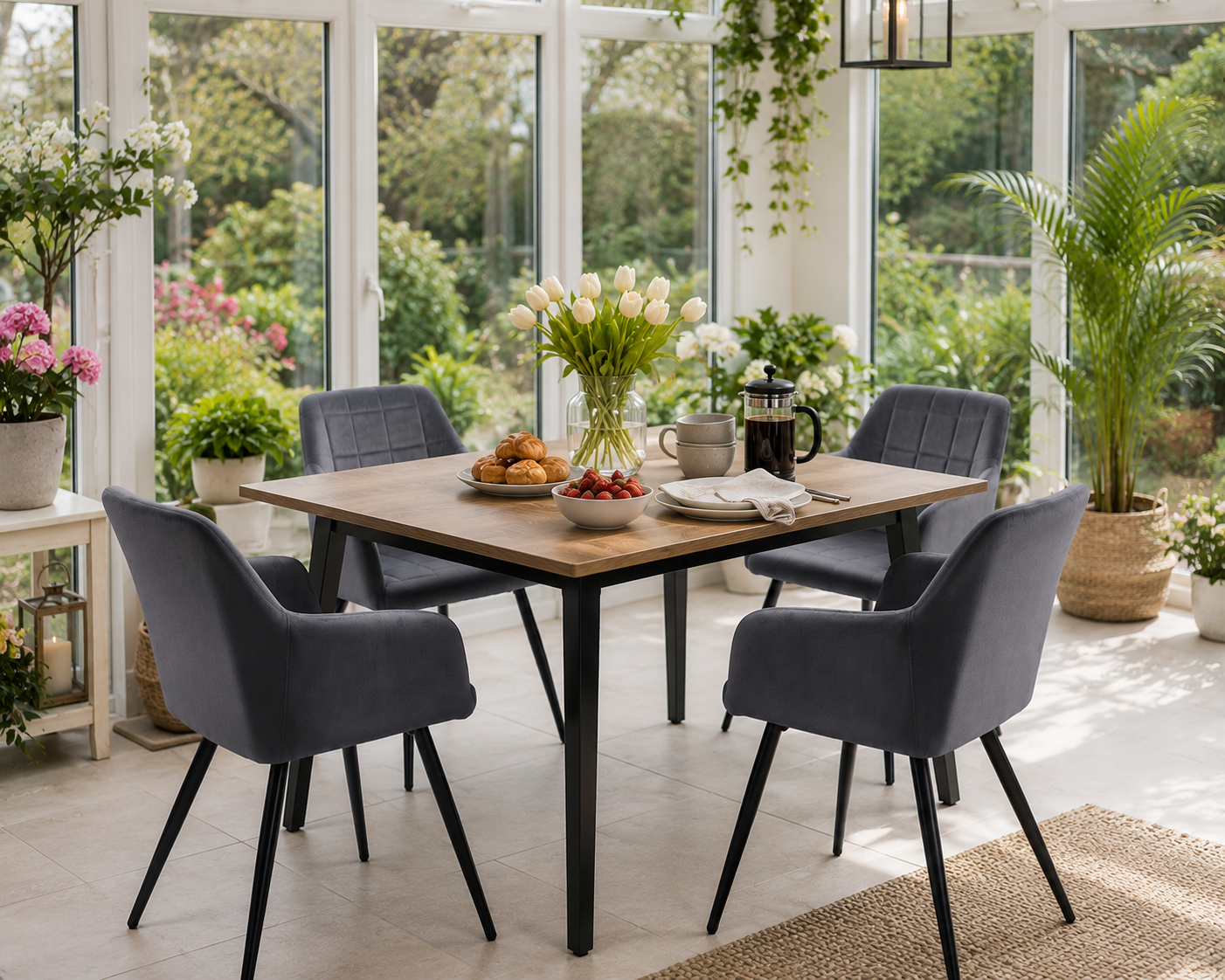 Camden Velvet Dining Chair