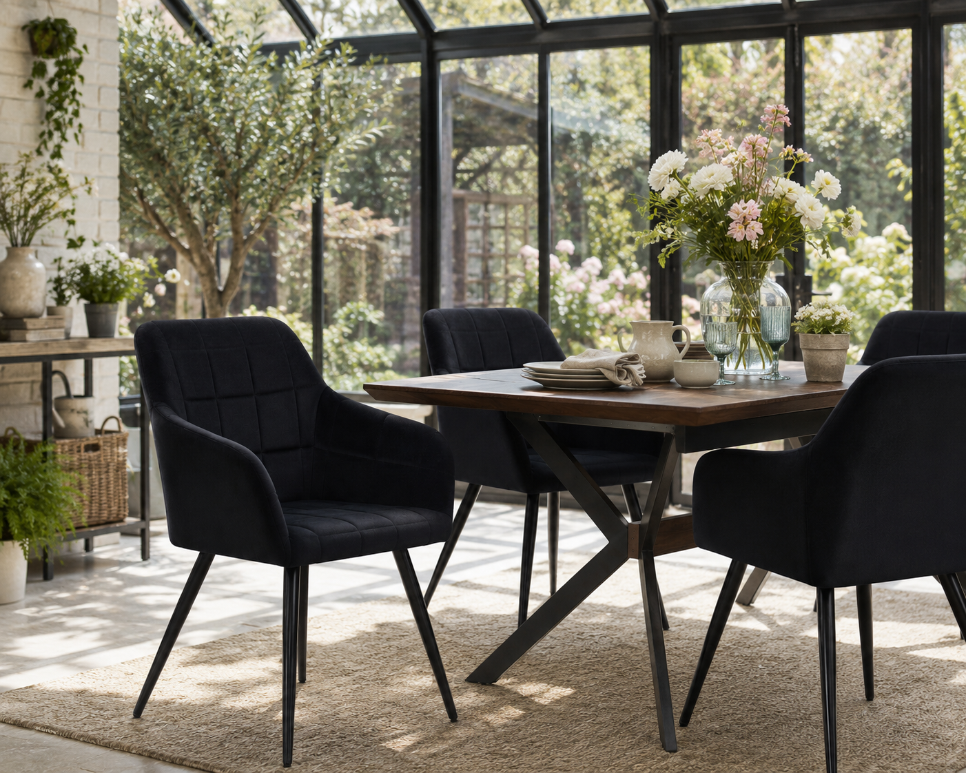 Camden Velvet Dining Chair