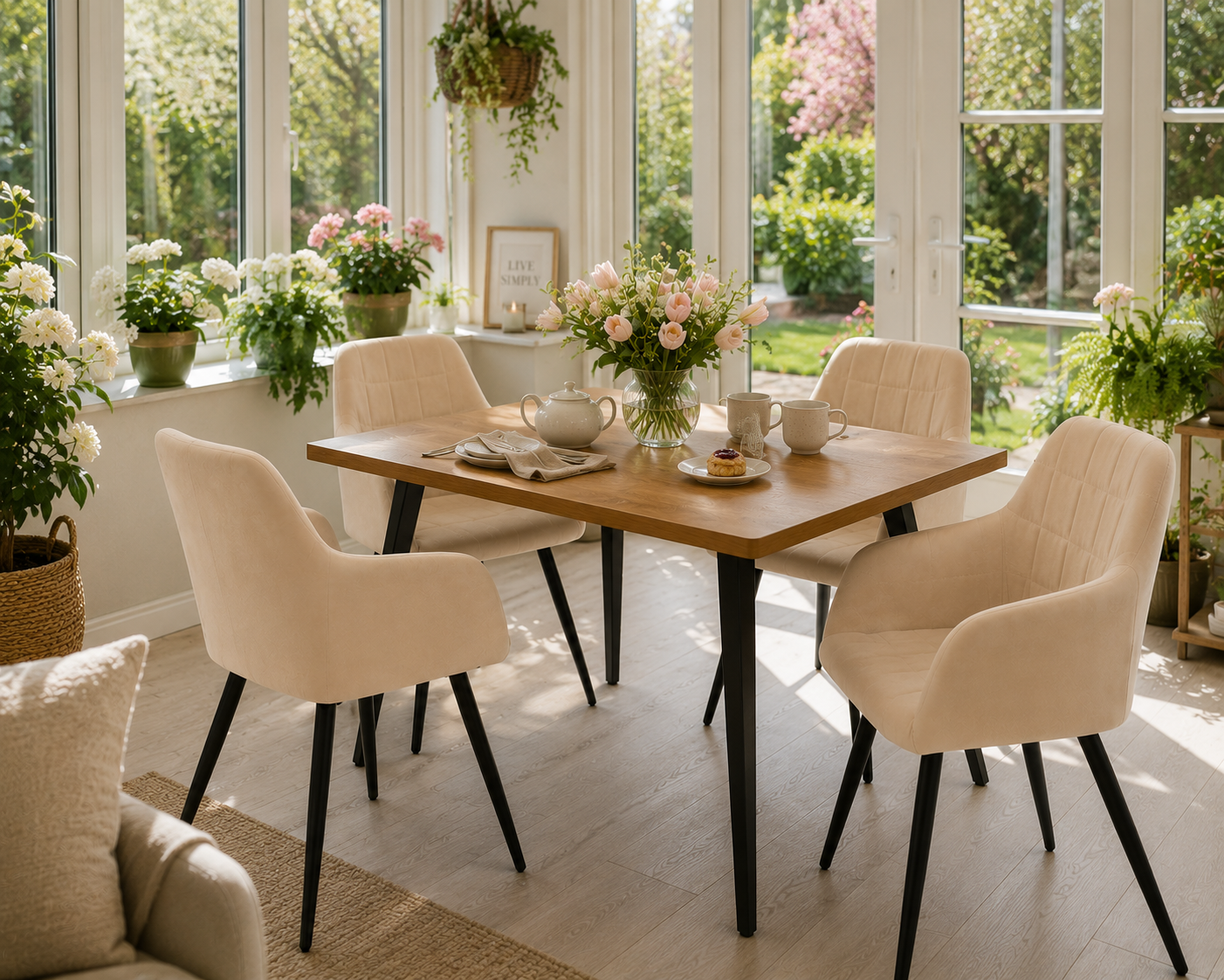 Camden Velvet Dining Chair