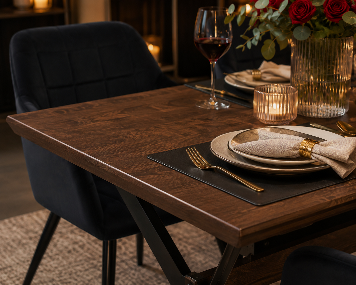 Camden Velvet Dining Chair
