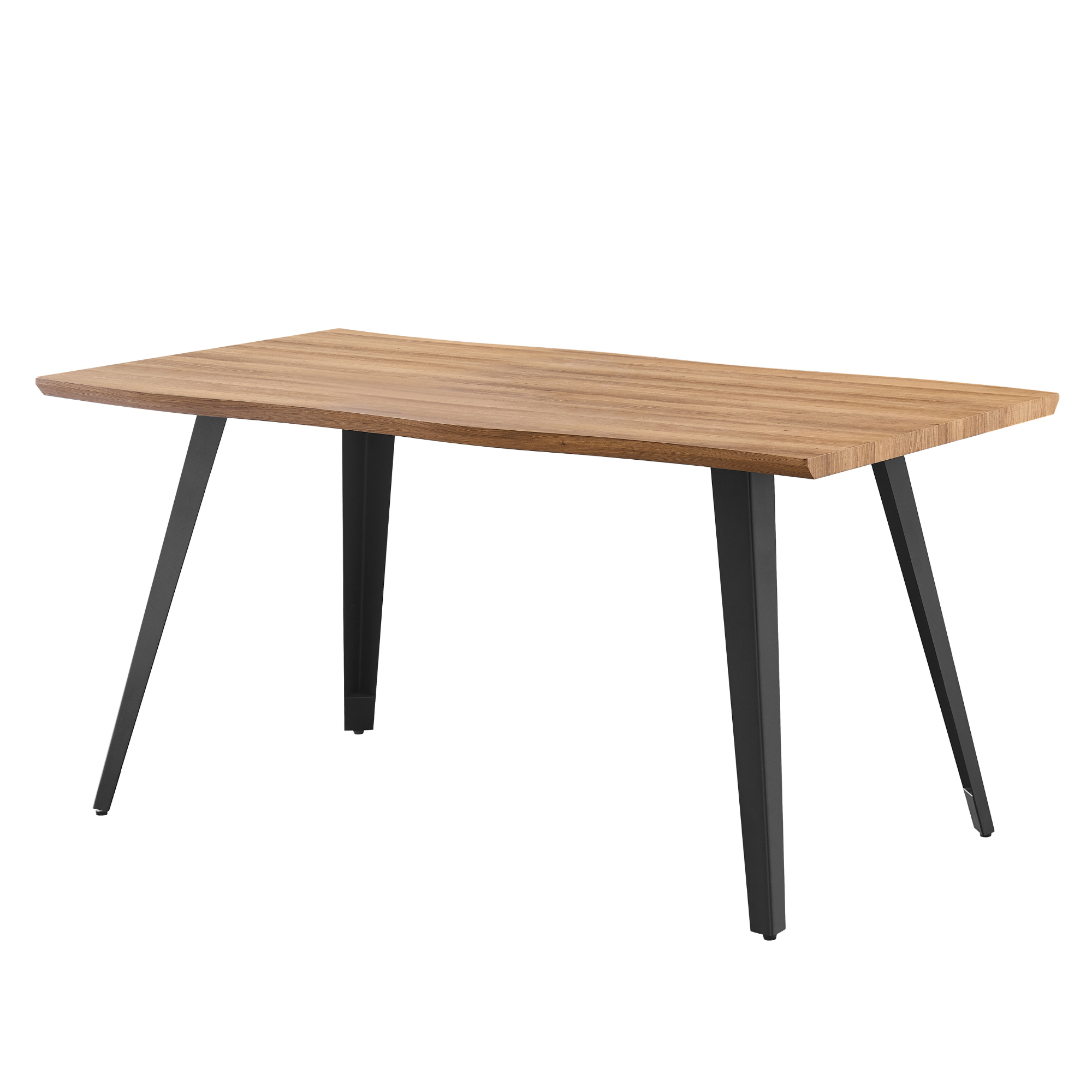Oxford Rocco LUX 5PCs Dining Set includes an Oak Dining Table and Set of 4 Dining Chairs