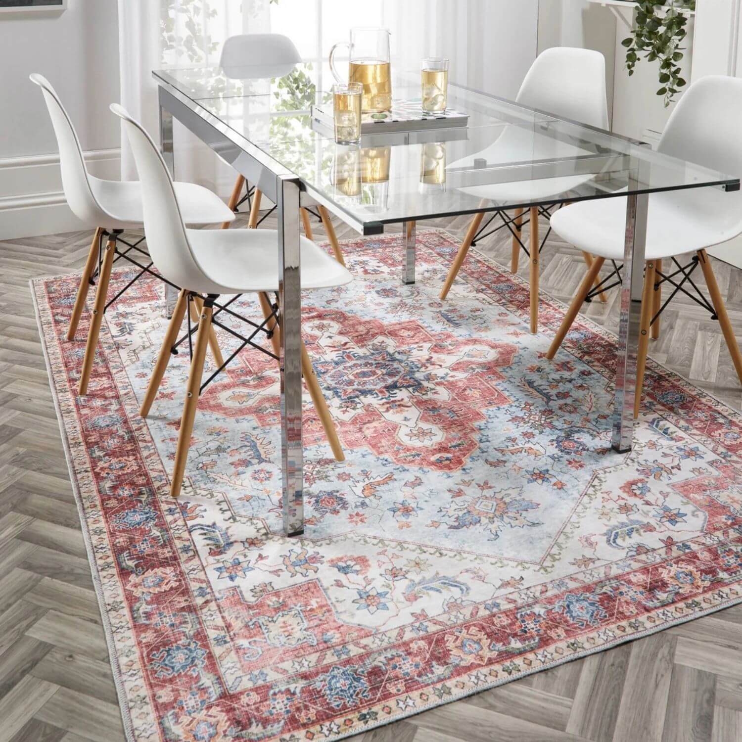 Washable Rug Eterna Red - PN Home