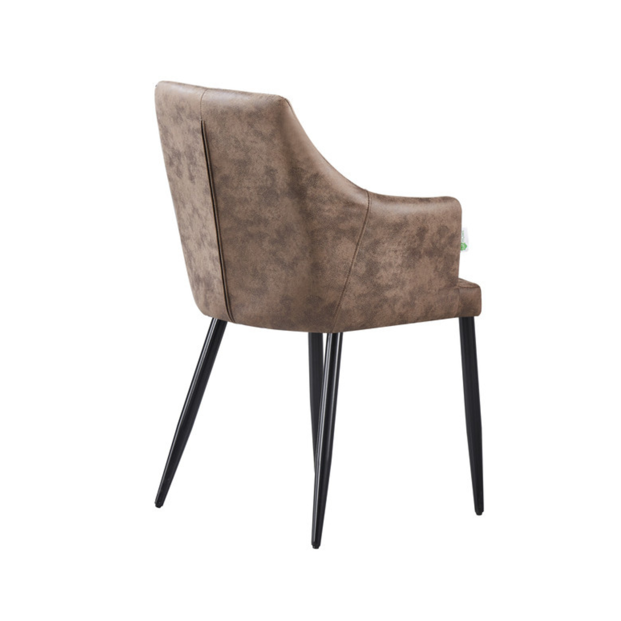 Zarah Rocco Dining Set with Oak Table and 4 Dining Chairs
