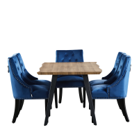 Windsor Rocco Dining Set | an Oak Table with set of 6 Dining Chairs
