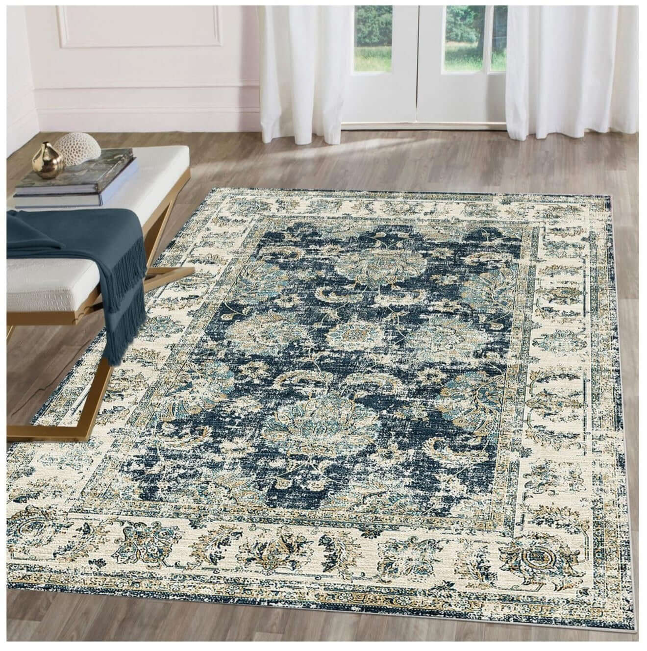 Perla Vintage Washable Rug - PN Home