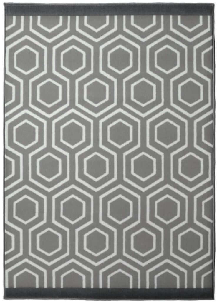 Maestro Honeycomb Grey Rug | 3035 WS25 - PN Home
