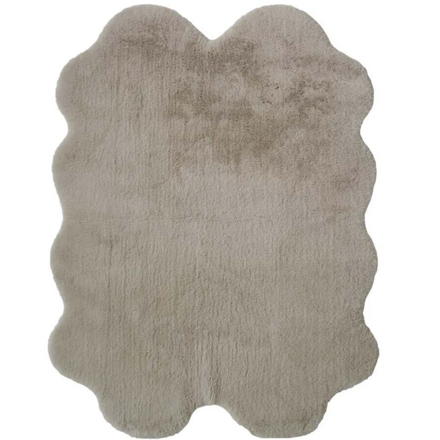 Luxury Natural Faux Fur Rug - PN Home