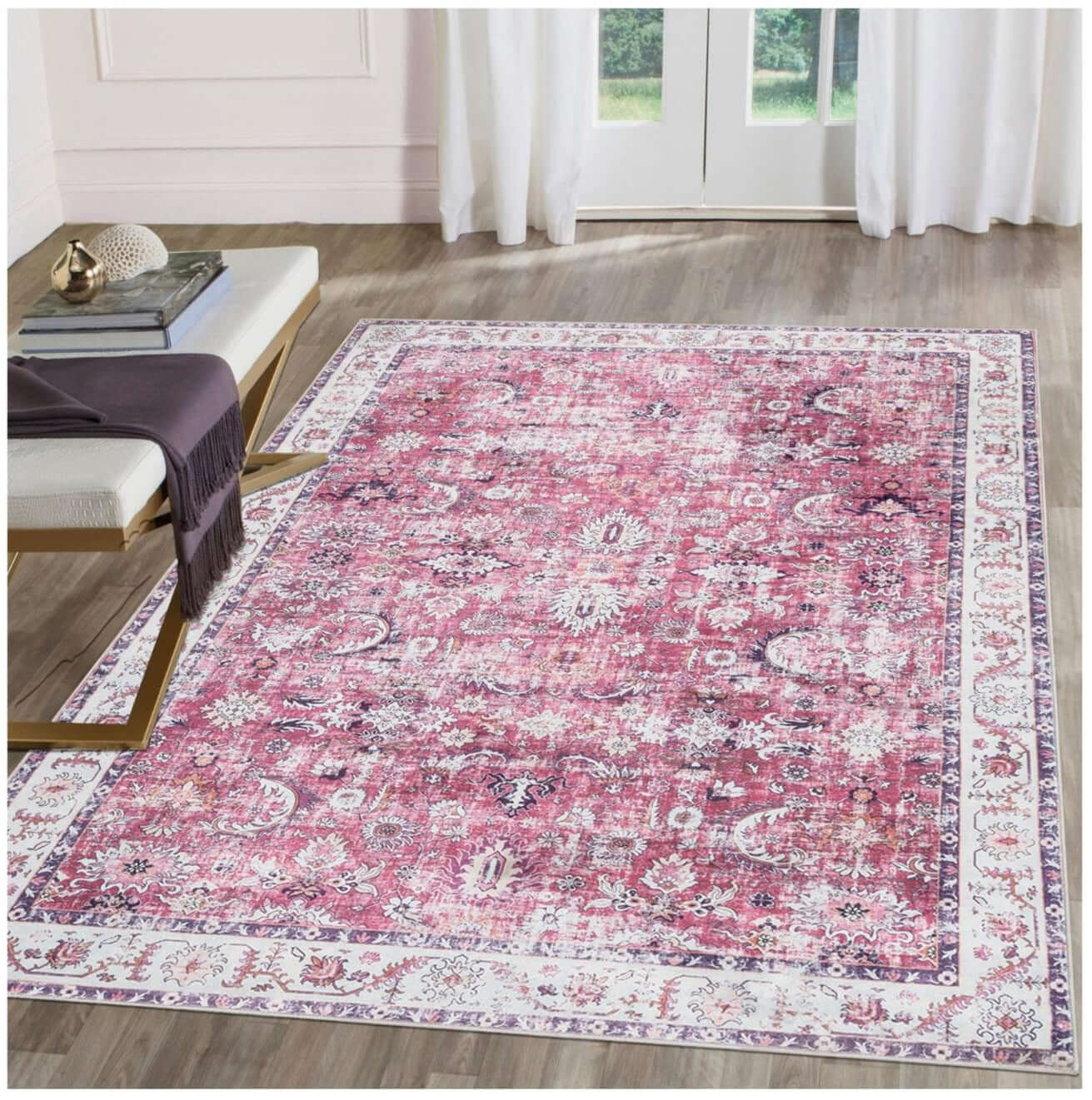 Rada Vintage Washable Rug - PN Home