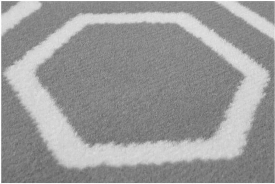 Maestro Honeycomb Grey Rug | 3035 WS25 - PN Home