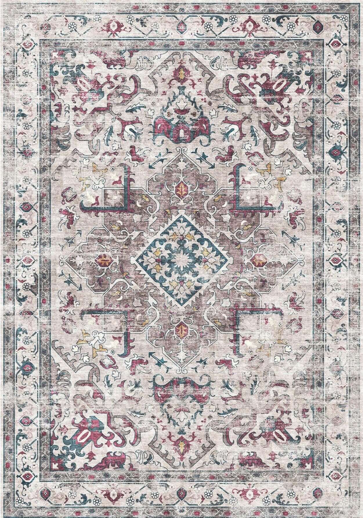 Bahala Vintage Washable Rug - PN Home