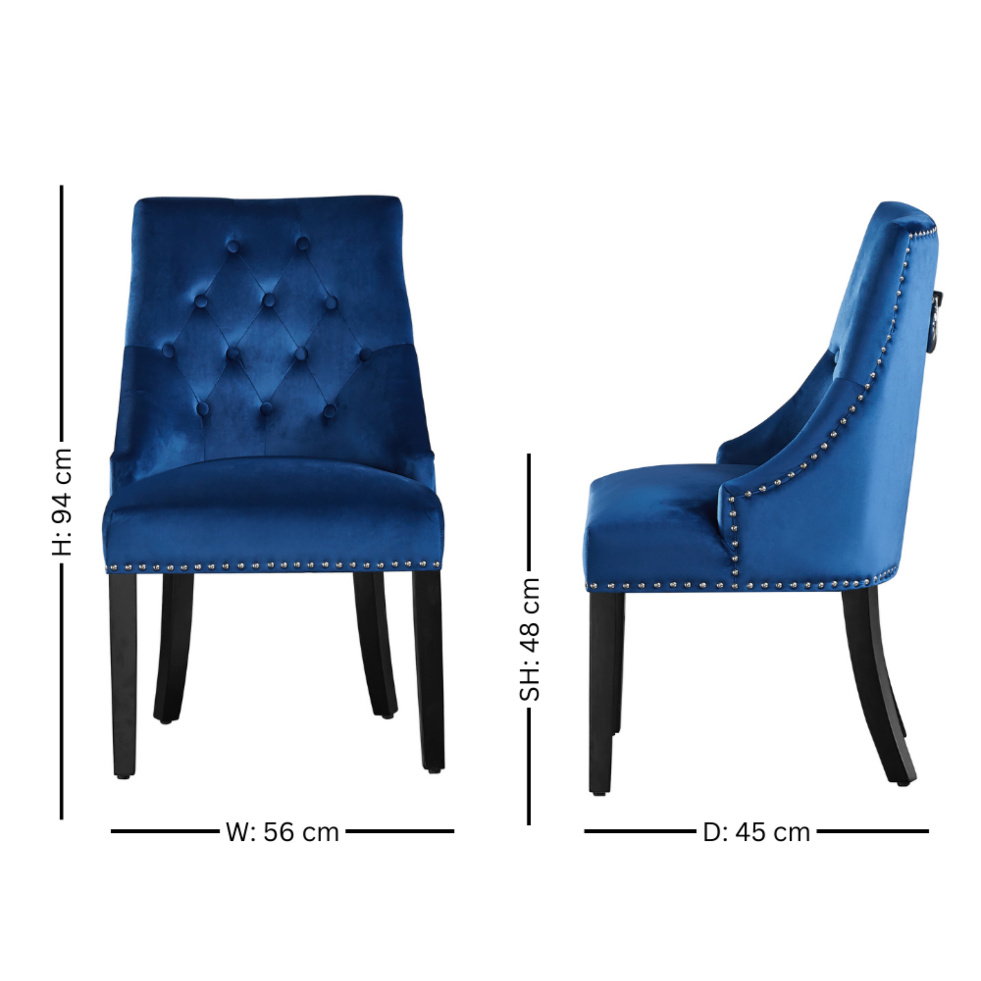 luxury feel Windsor knocker-back chair