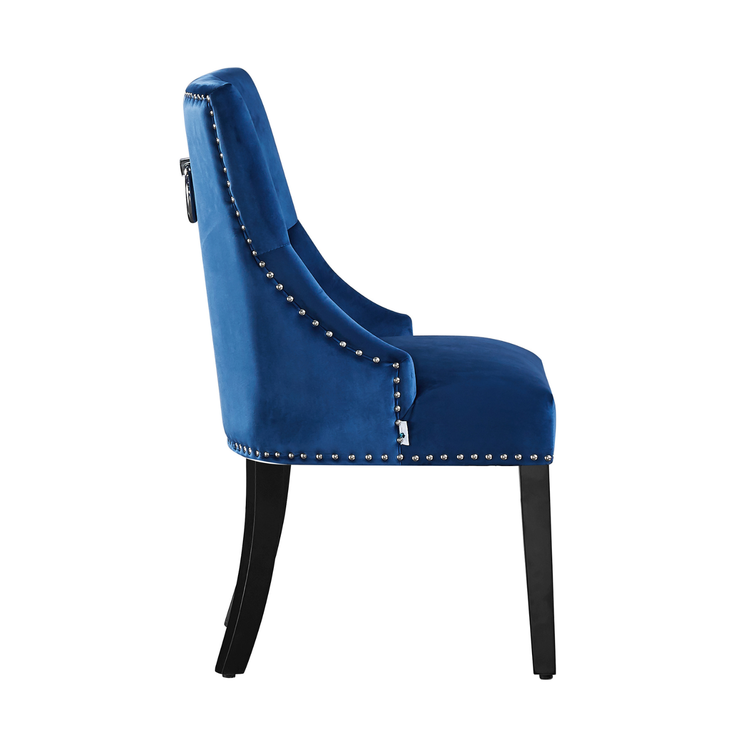 Windsor buttoned velvet dining chair