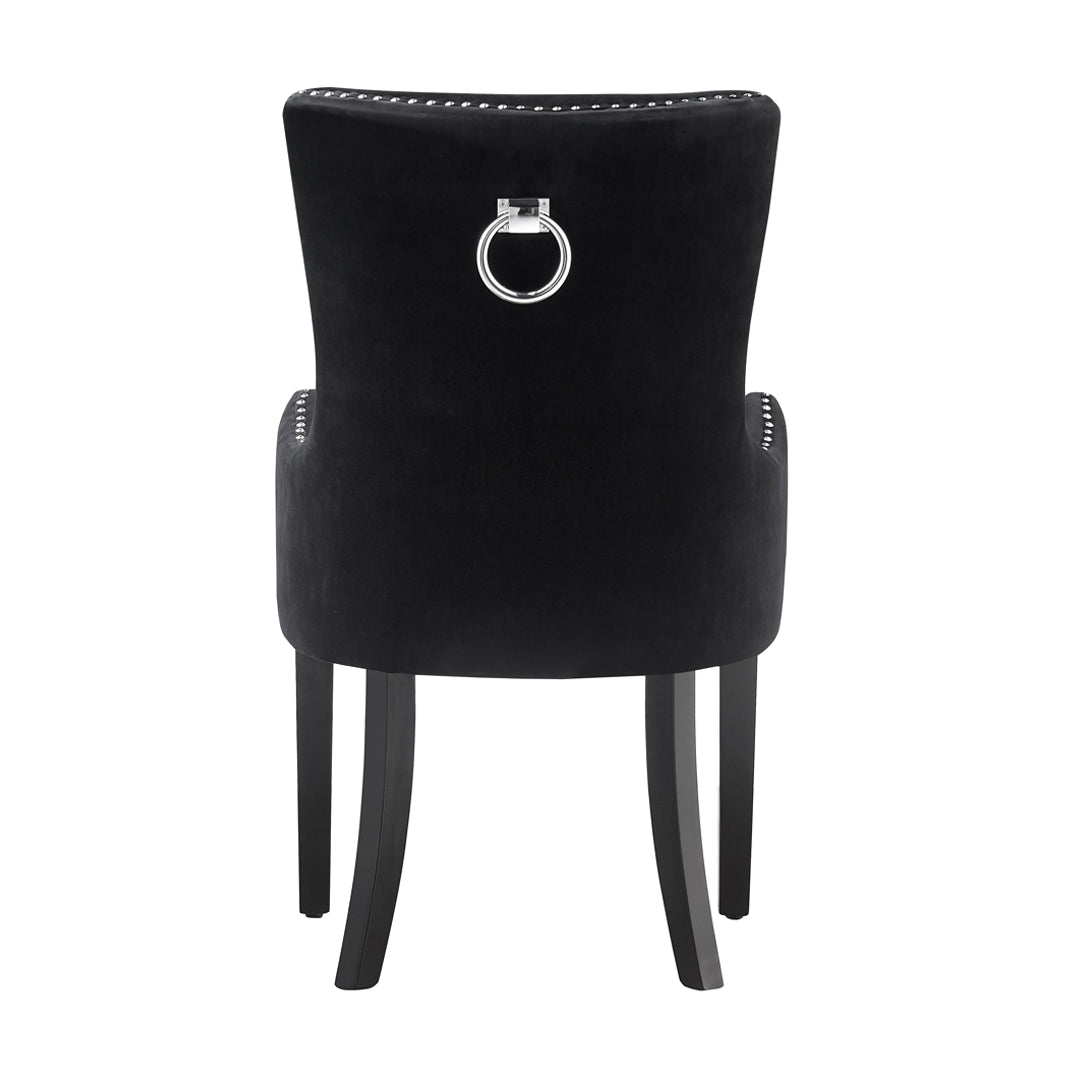 Windsor LUX Velvet Dining Chair (with armrests)