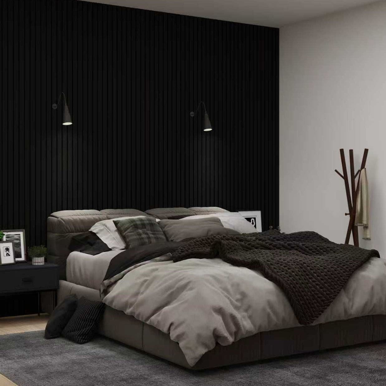 Black Oak Acoustic Wall Panels - PN Home