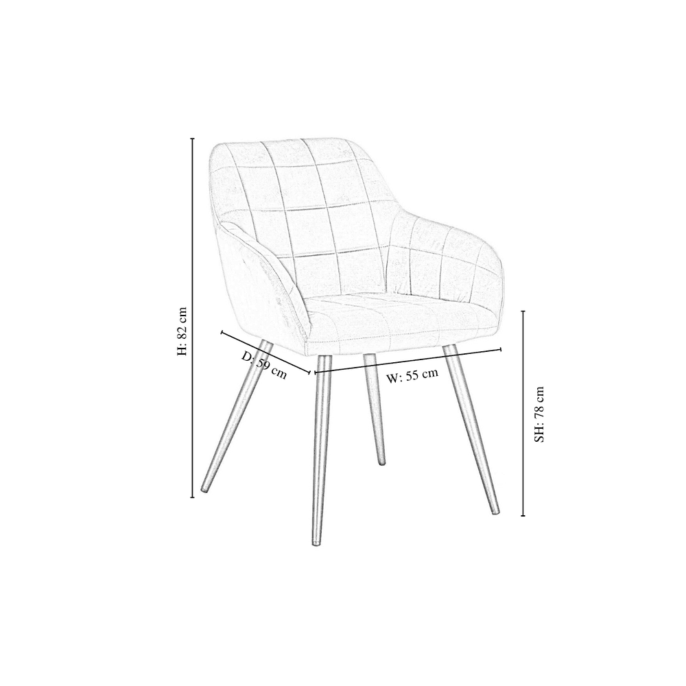 Camden Rocco LUX Dining Set - PN Home